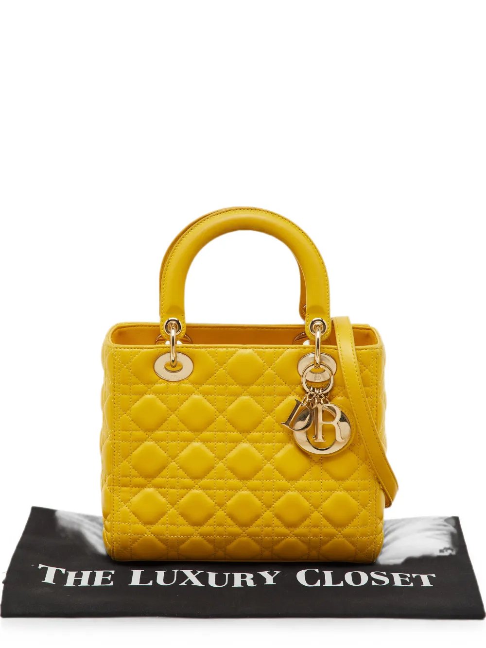 2013 medium Lady Dior Cannage handbag