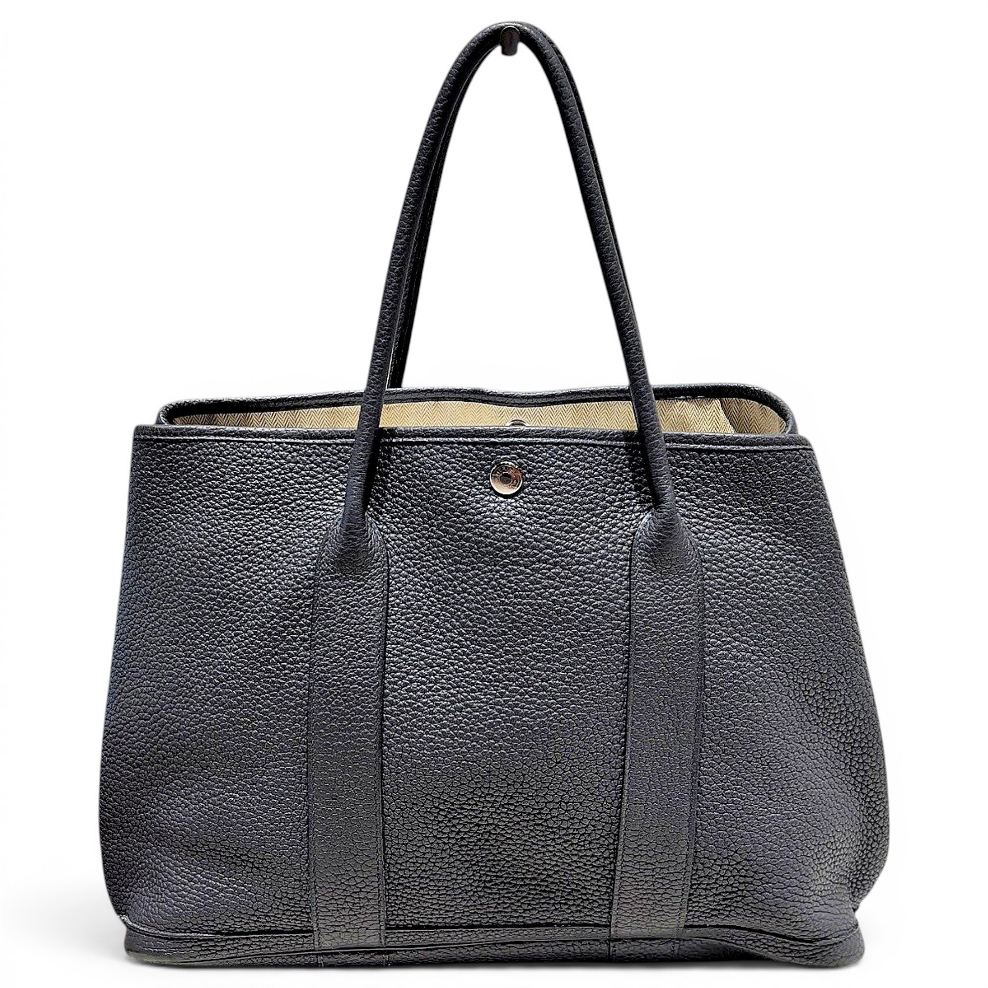 Garden Party leather handbag