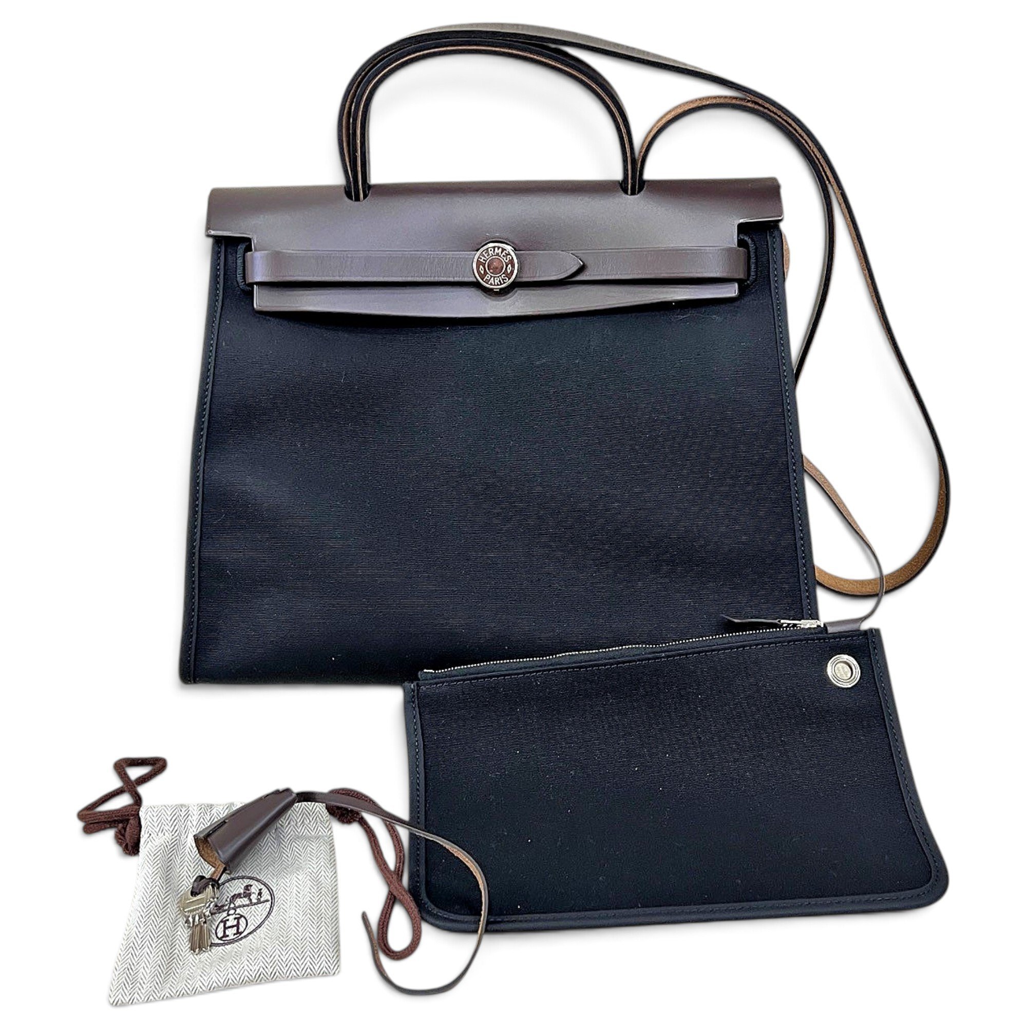Herbag leather handbag