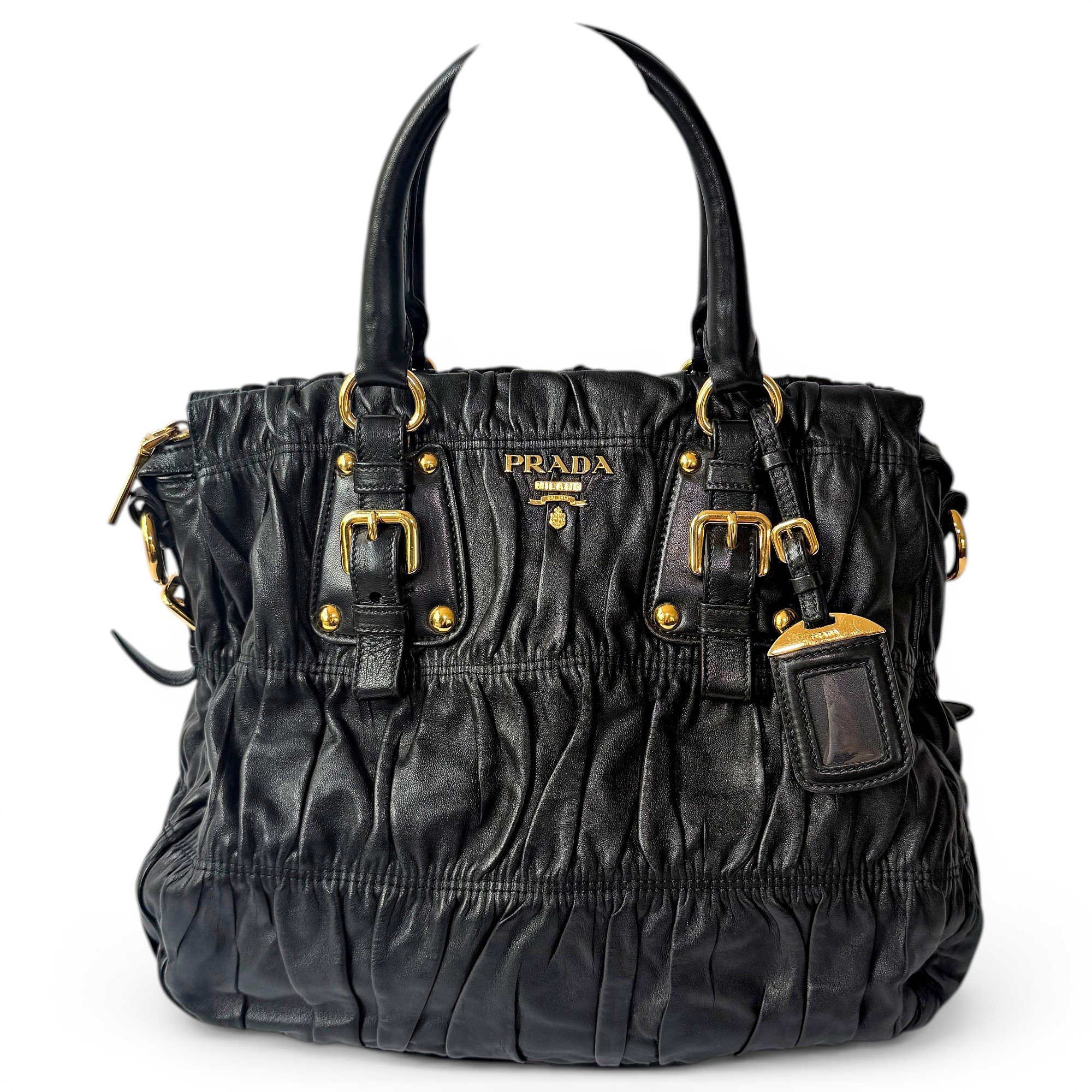 Leather handbag