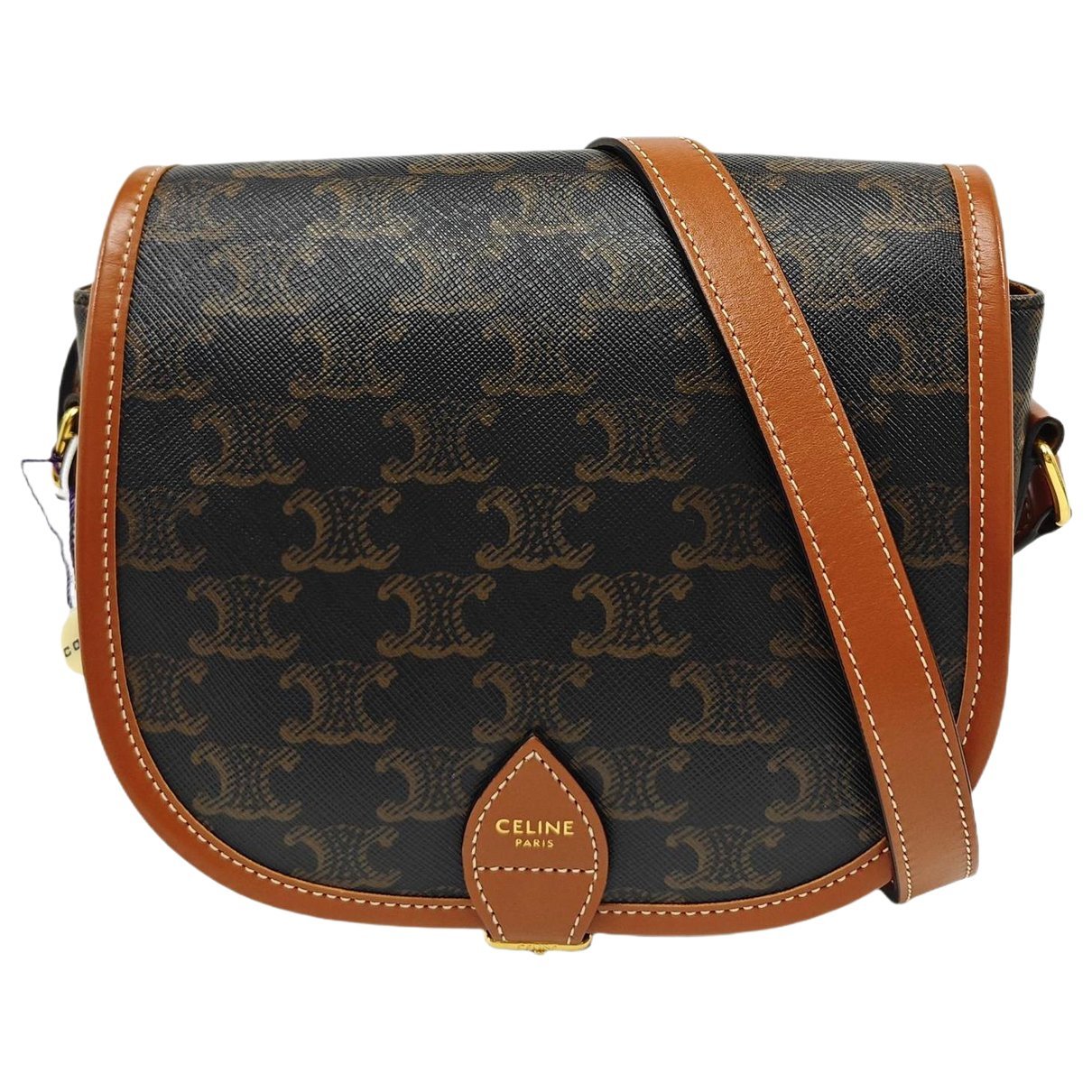 Folco leather crossbody bag