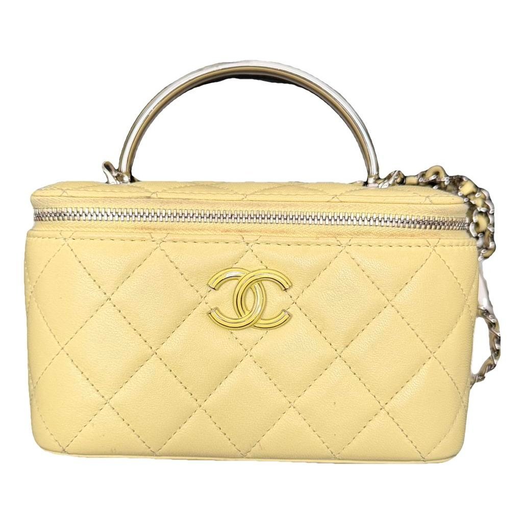 Trendy CC Vanity leather handbag