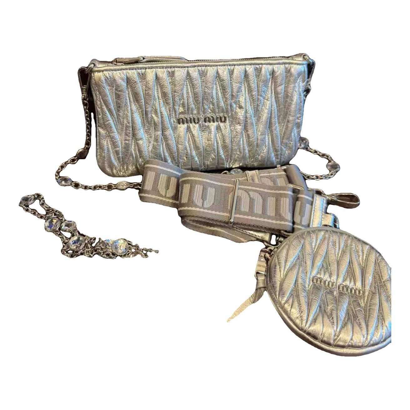 Leather crossbody bag
