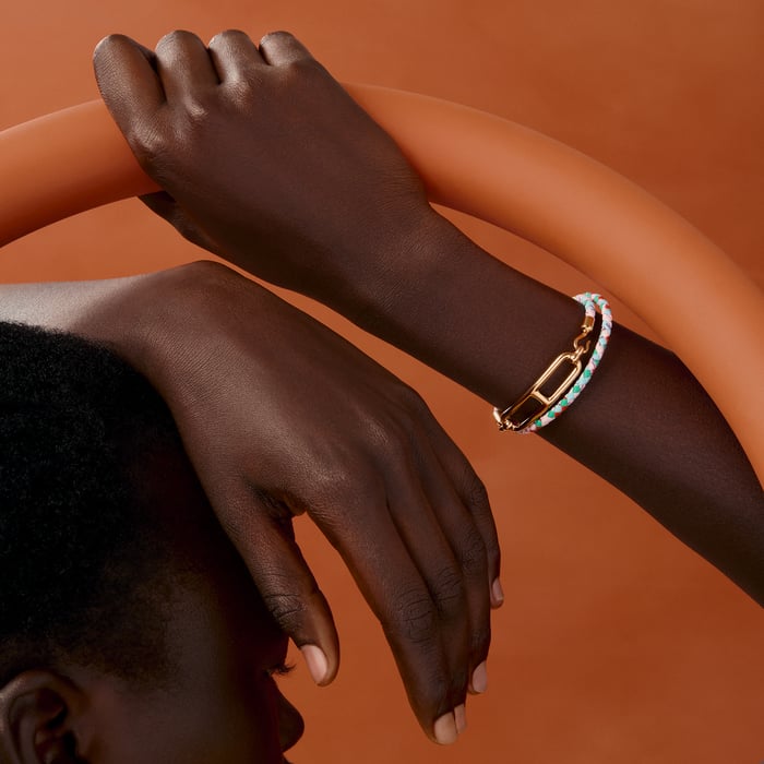 Aurore Roulis Double Tour Bracelet
