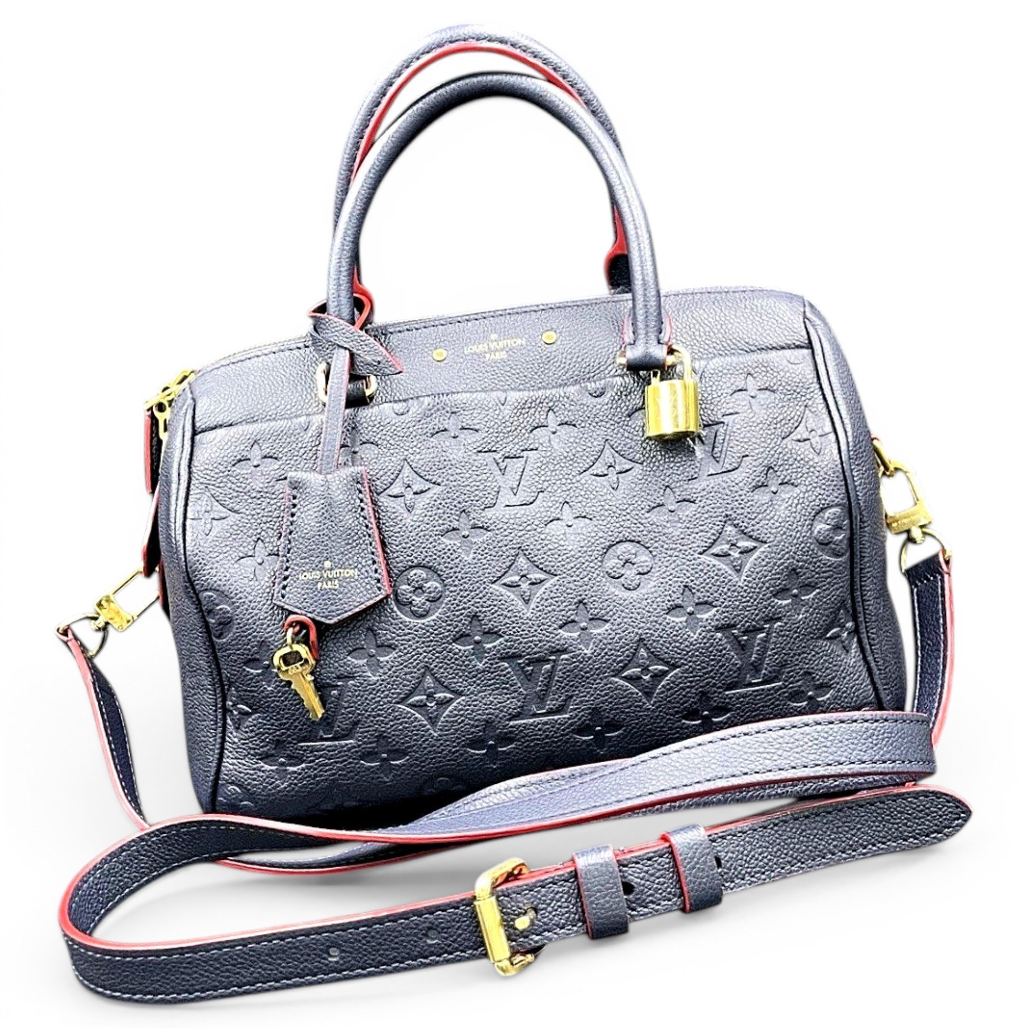 Speedy Bandoulière leather handbag