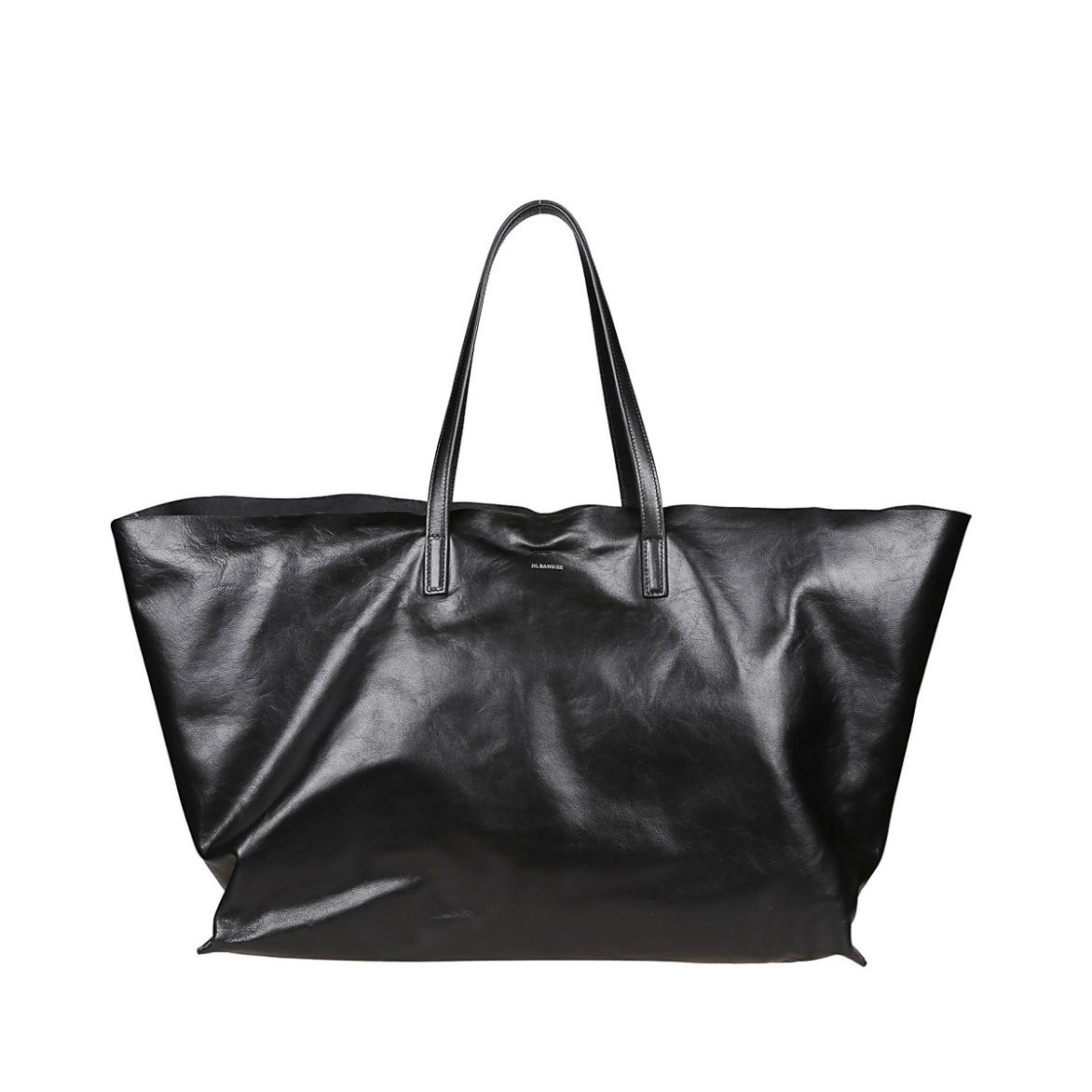 Leather tote