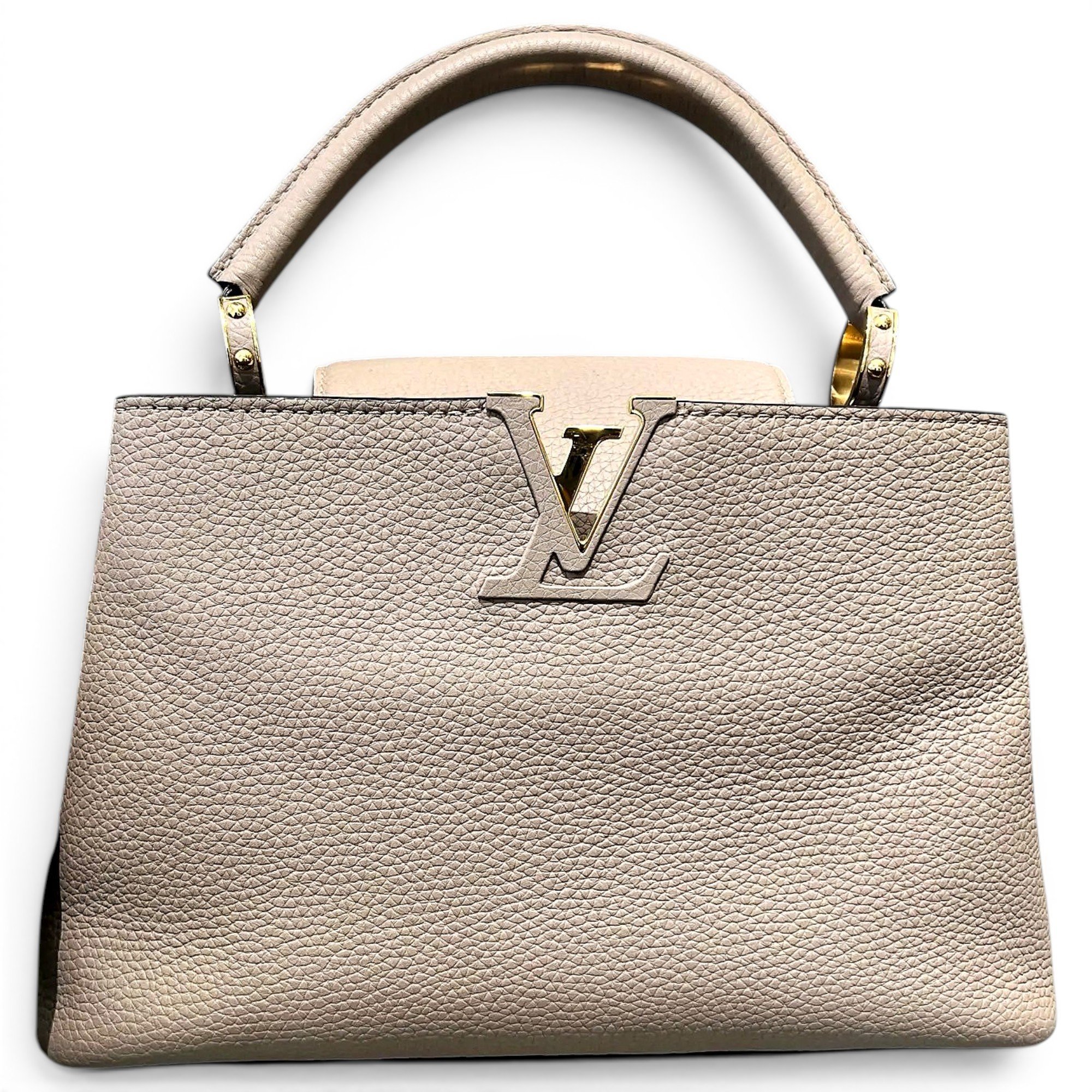 Capucines leather handbag