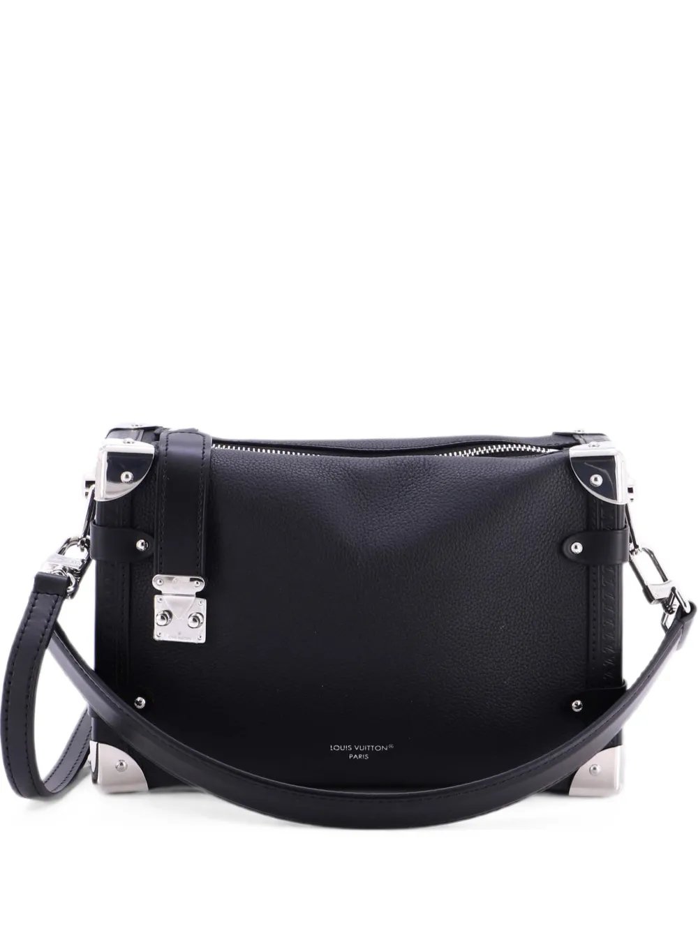 Side Trunk Handbag Taurillon Leather MM shoulder bag