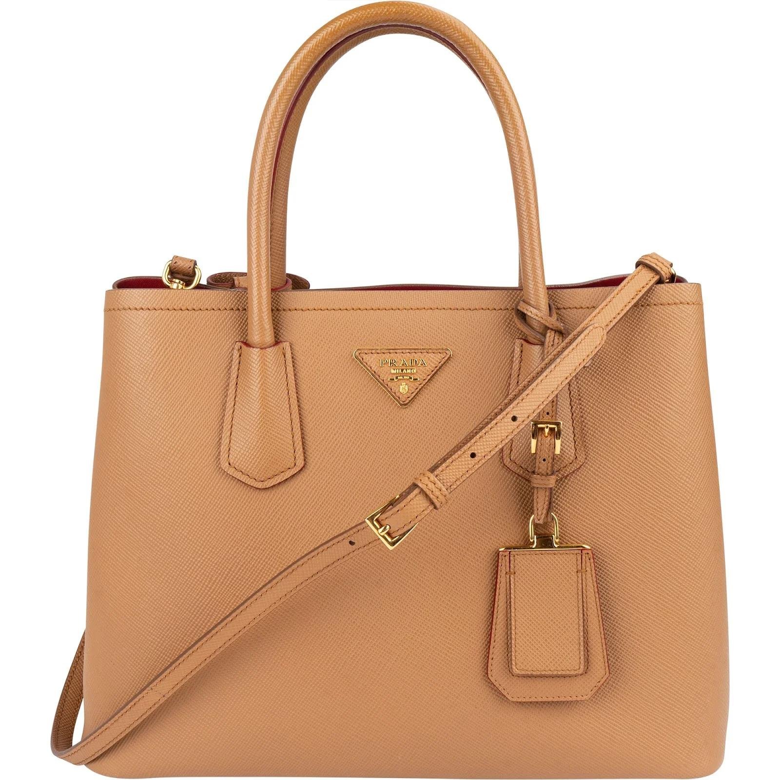 Prada Double leather handbag