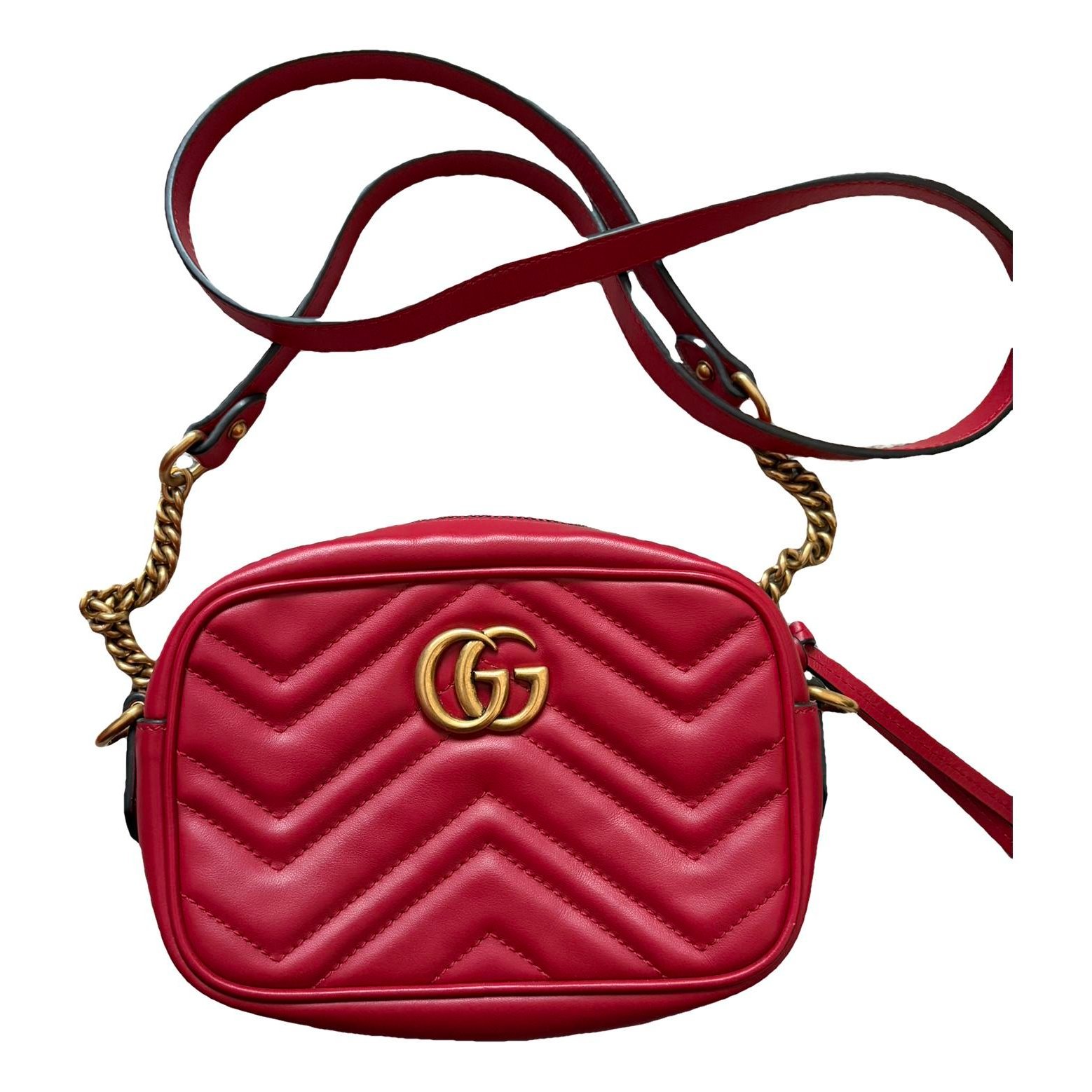 GG Marmont leather crossbody bag