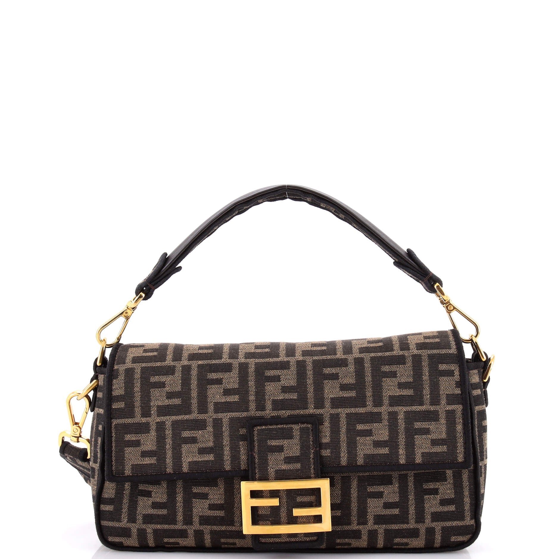 Baguette NM Bag Zucca Canvas Medium