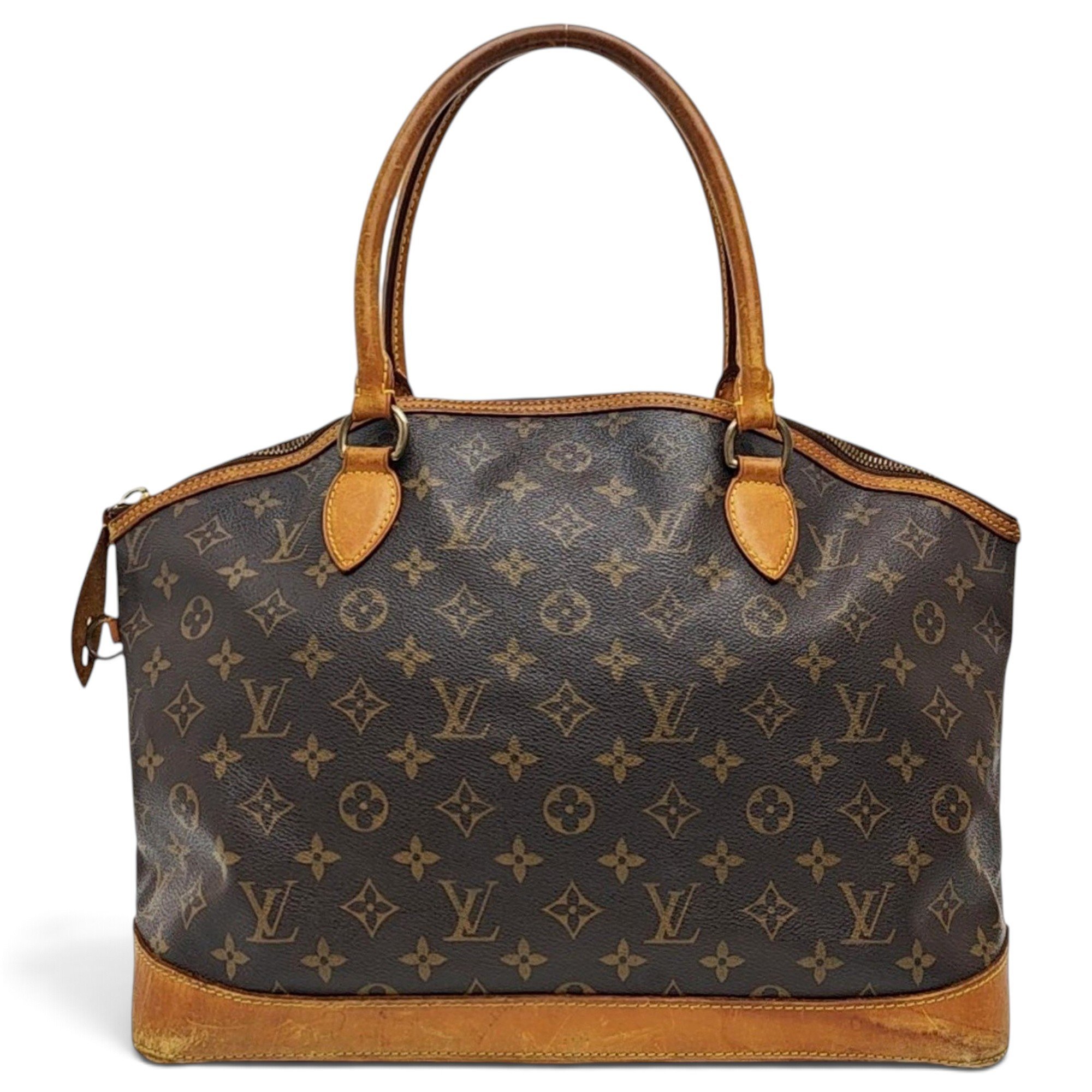 Lockit leather handbag