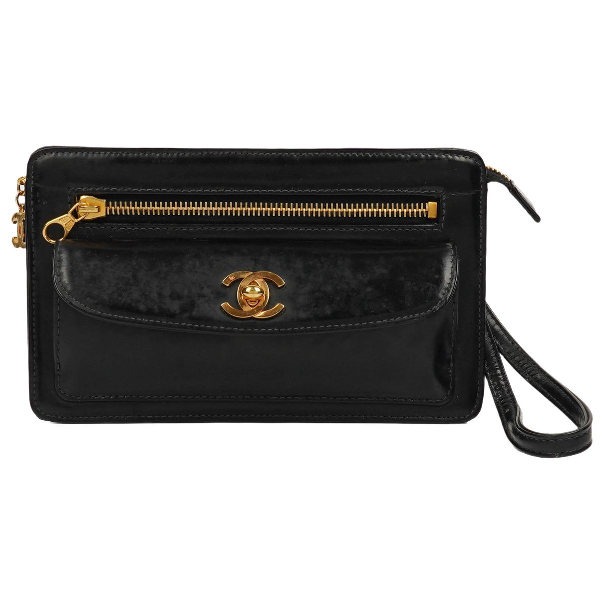 Timeless/Classique patent leather handbag