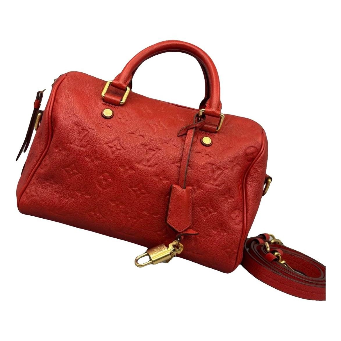 Speedy Bandoulière linen handbag