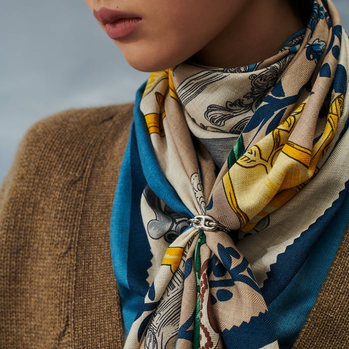 Palladié Regate Scarf Ring