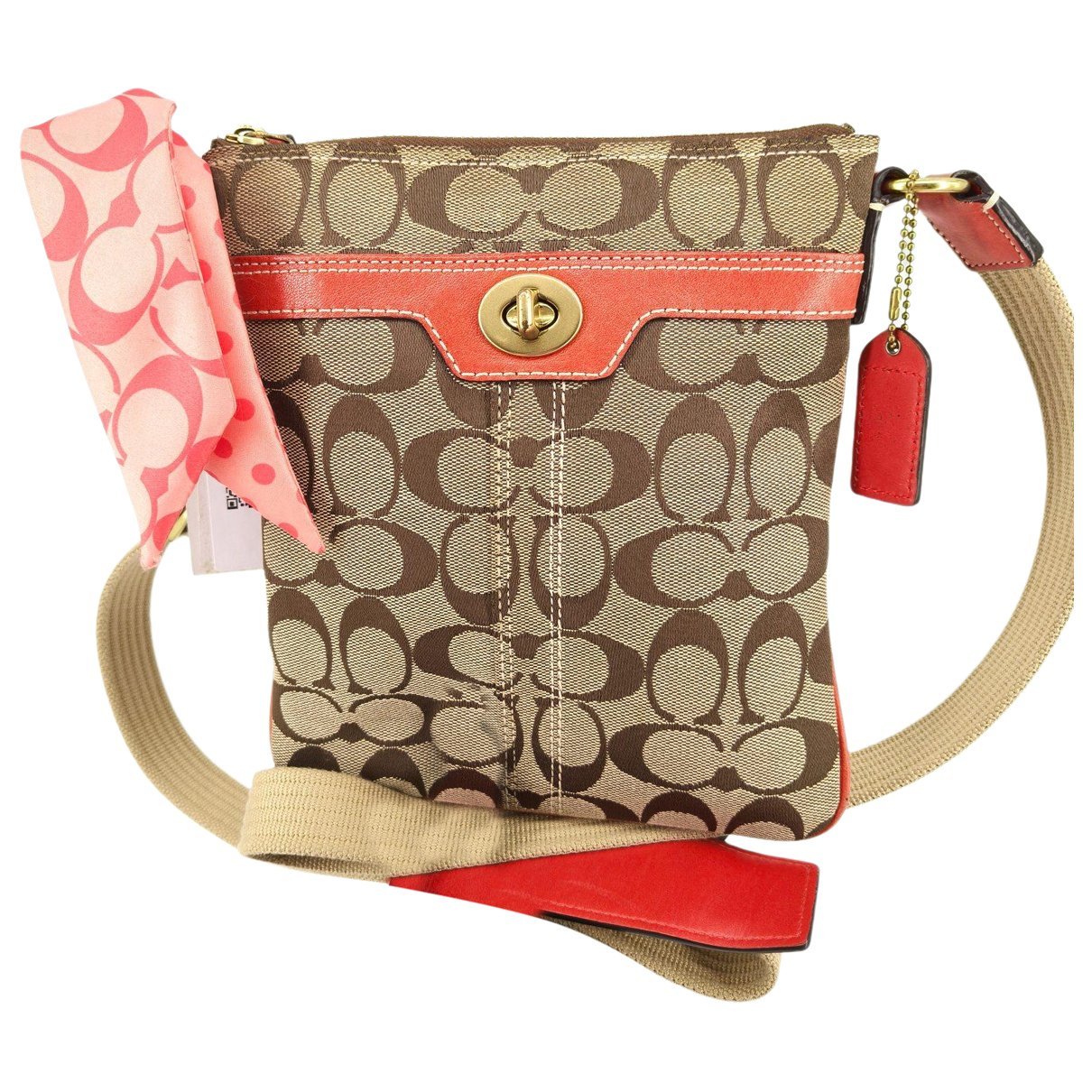 Leather crossbody bag