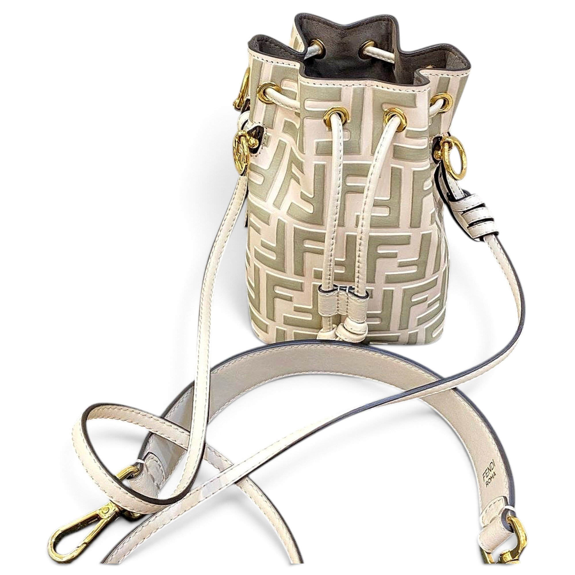 Mon Trésor leather handbag
