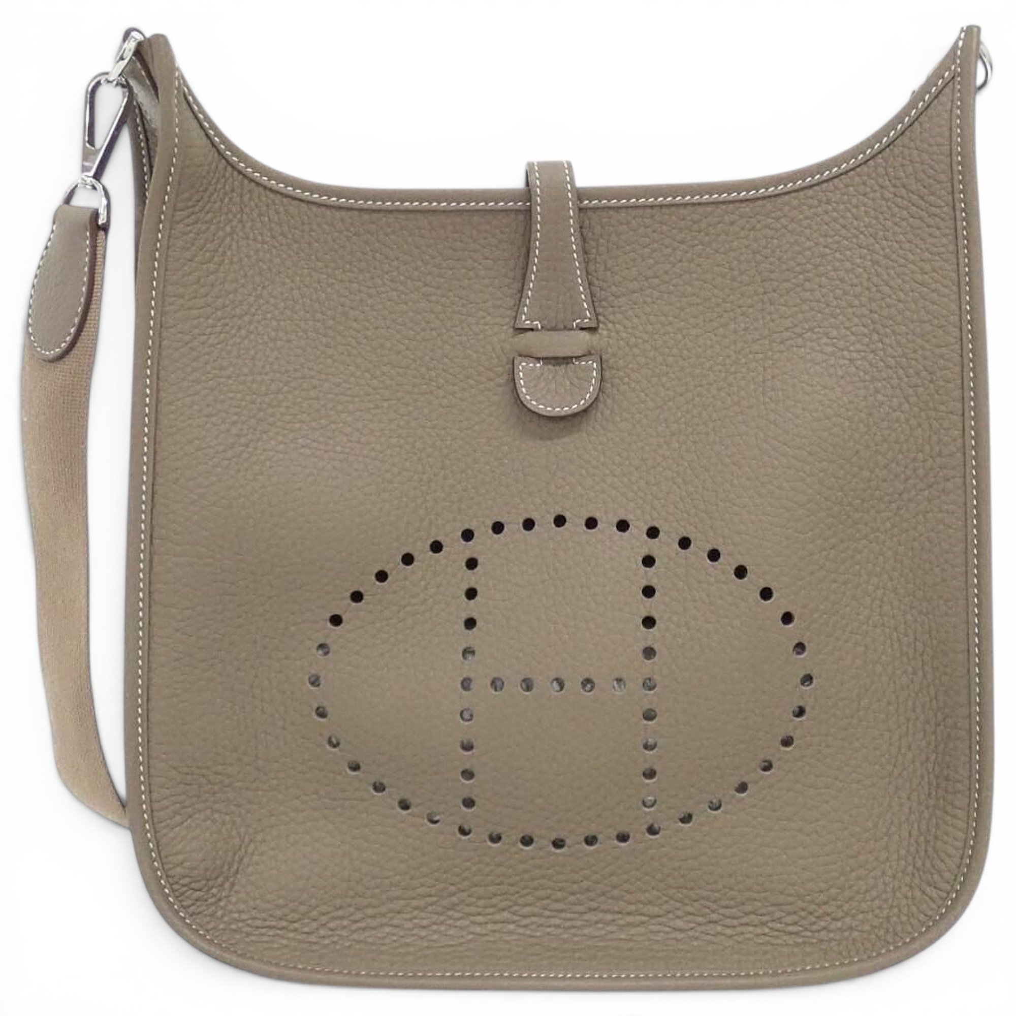 Evelyne leather handbag