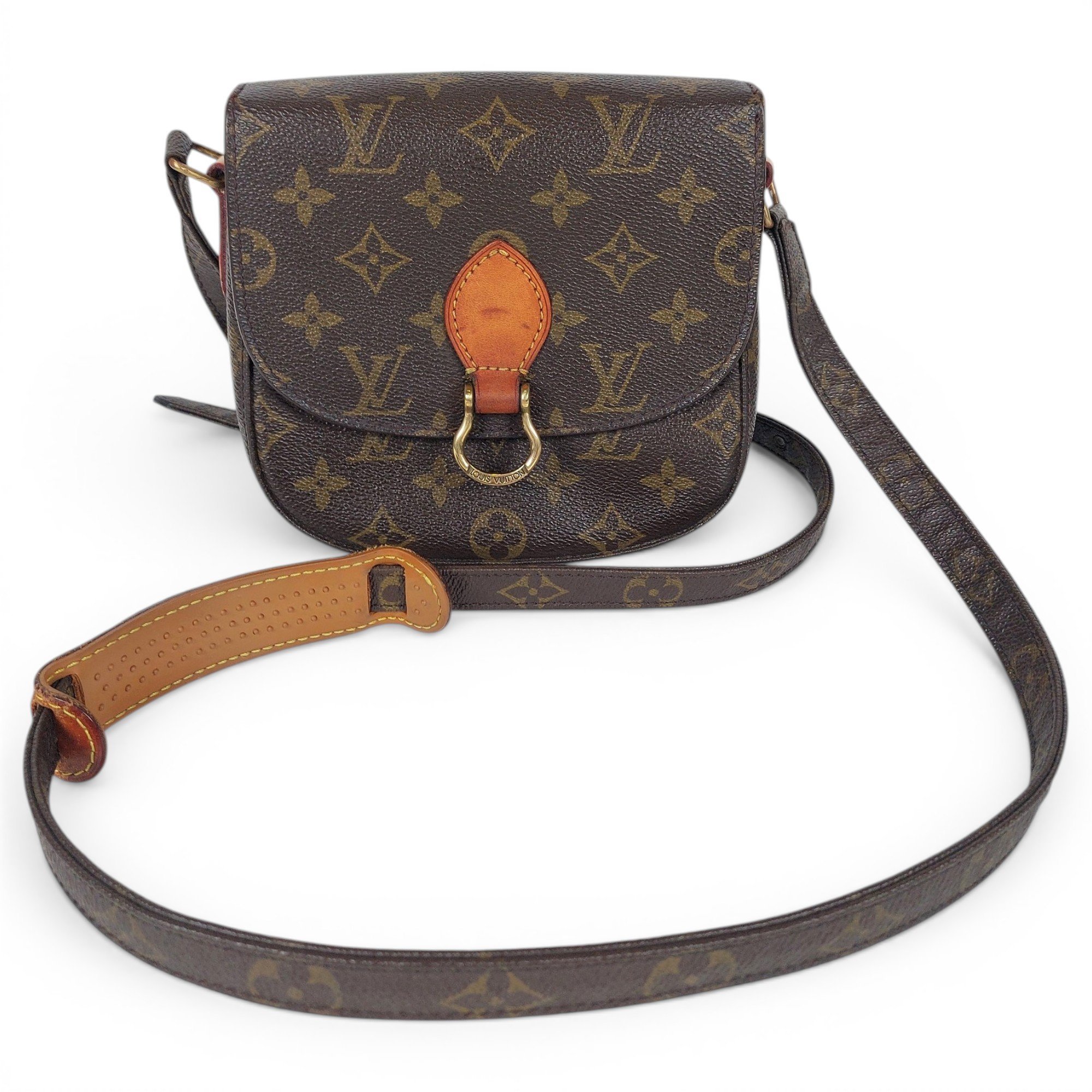 Saint Cloud vintage leather crossbody bag