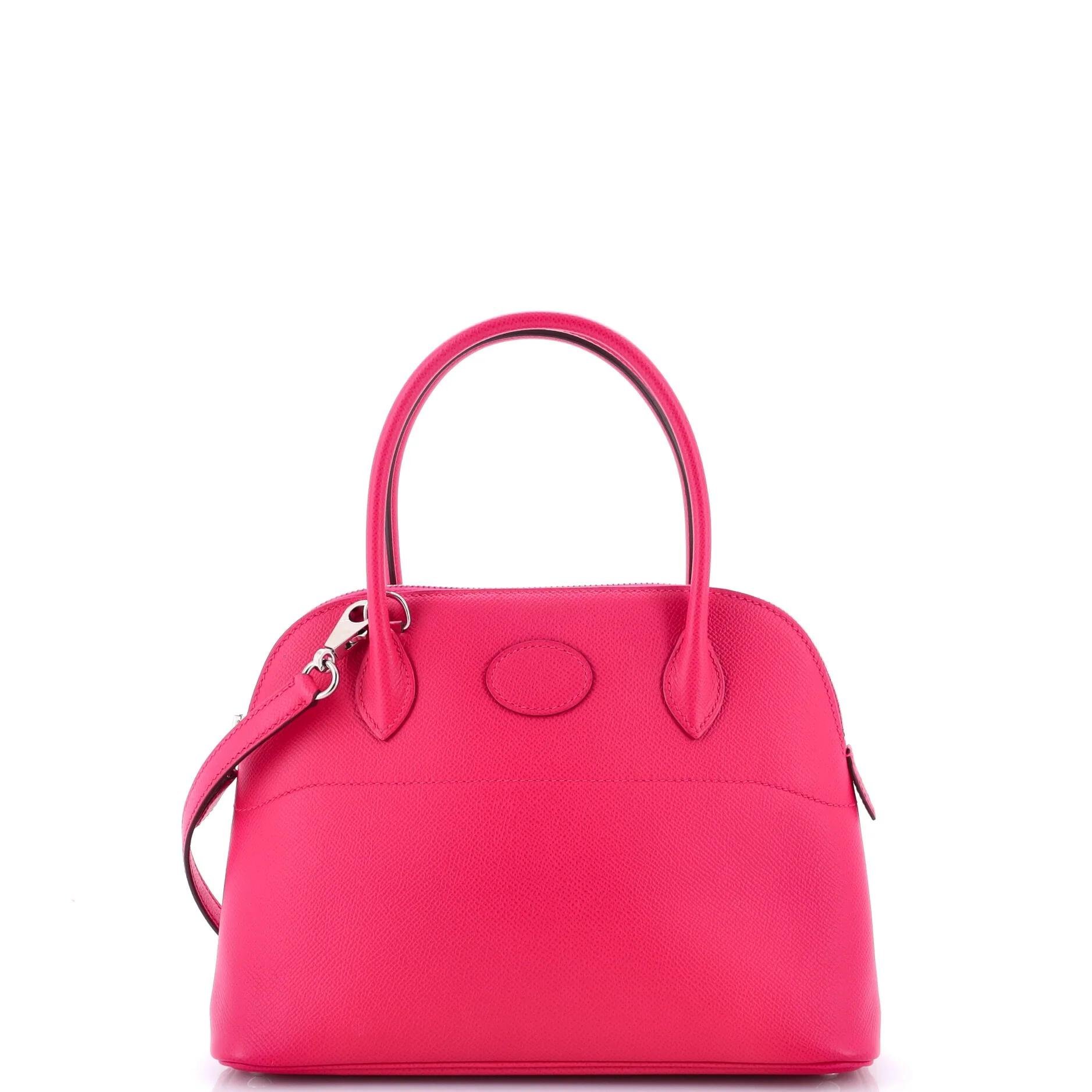 Bolide leather satchel