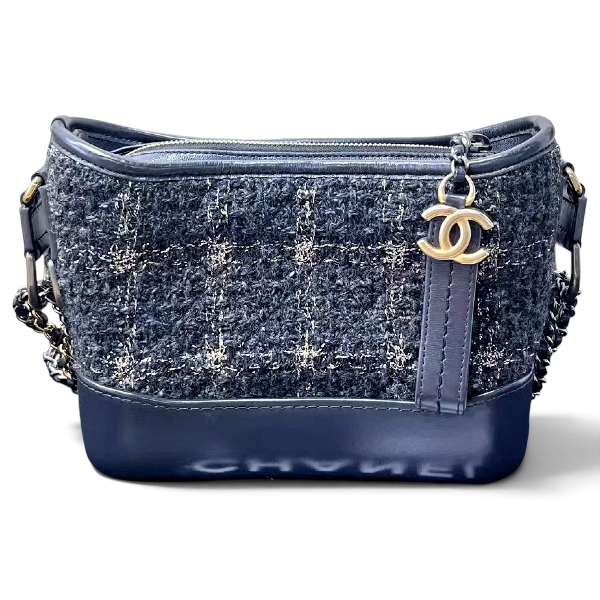Gabrielle tweed crossbody bag