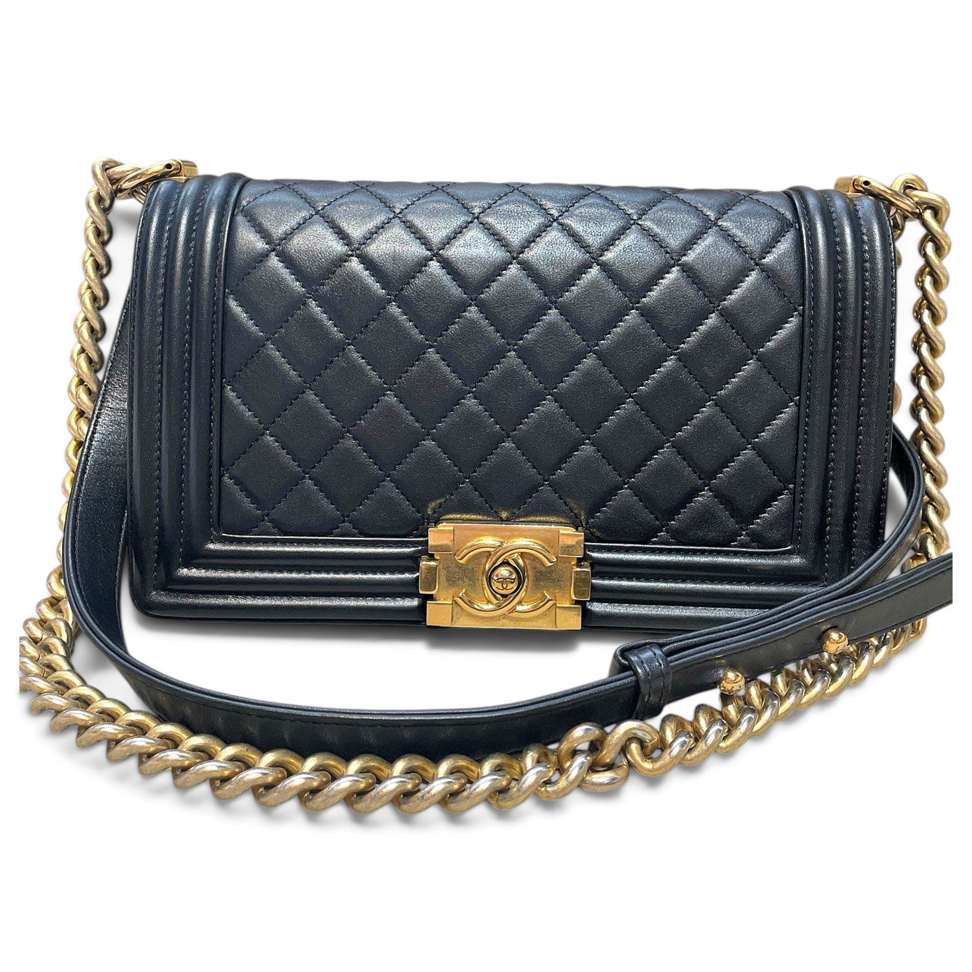 Boy leather handbag
