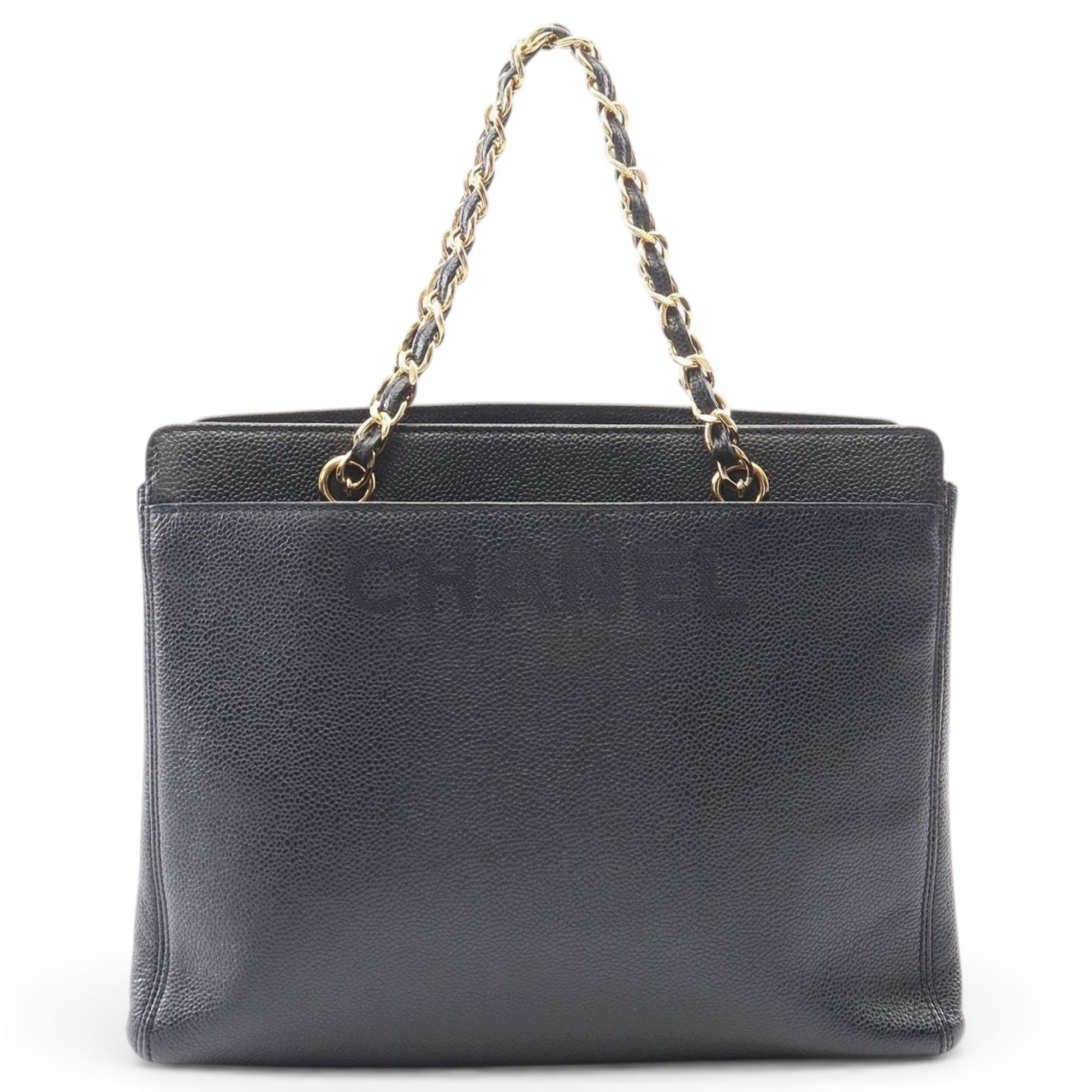 Leather tote