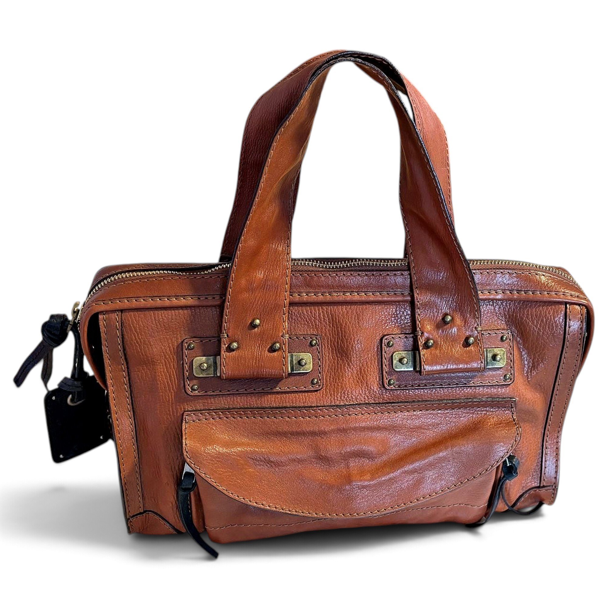 Edith leather handbag