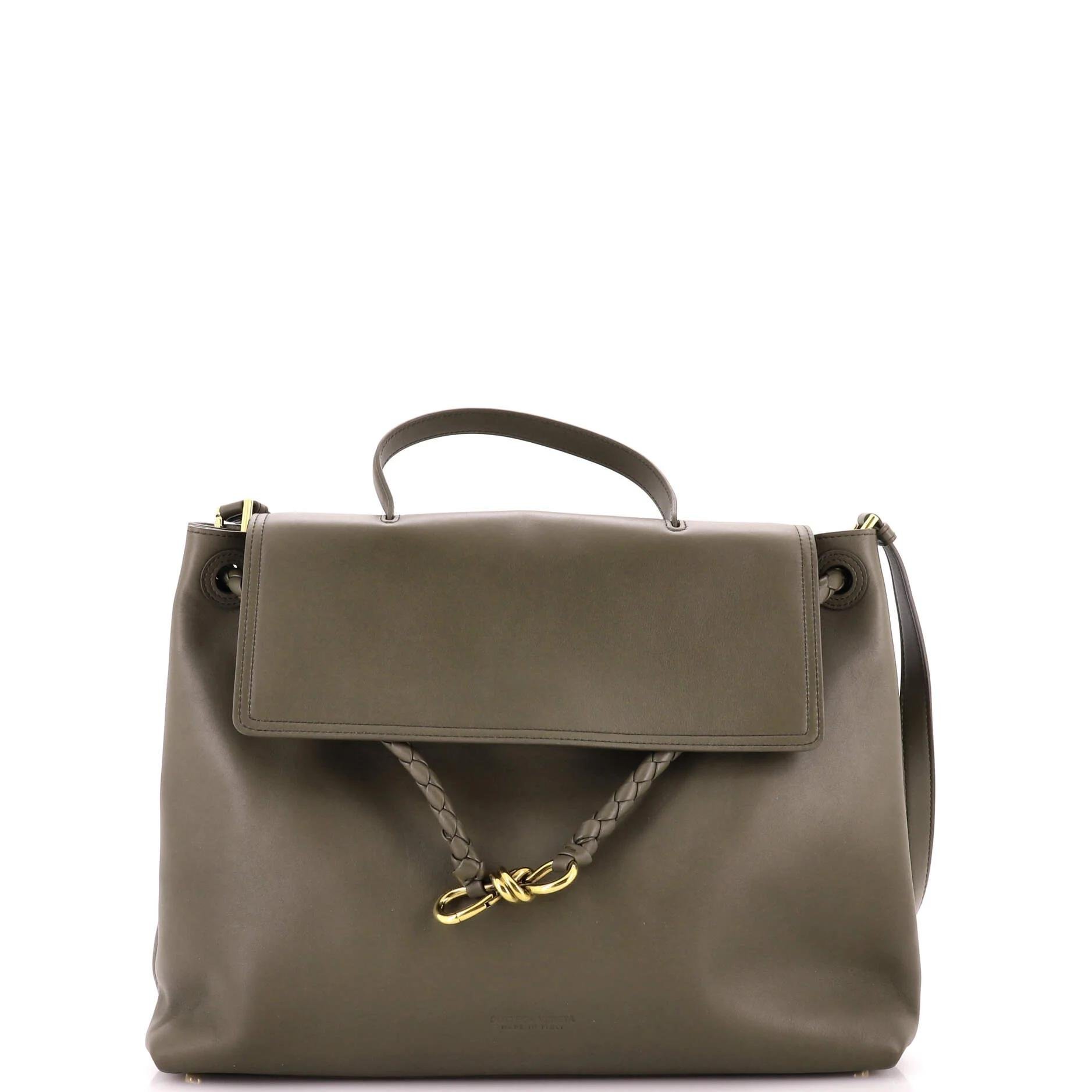 Leather handbag