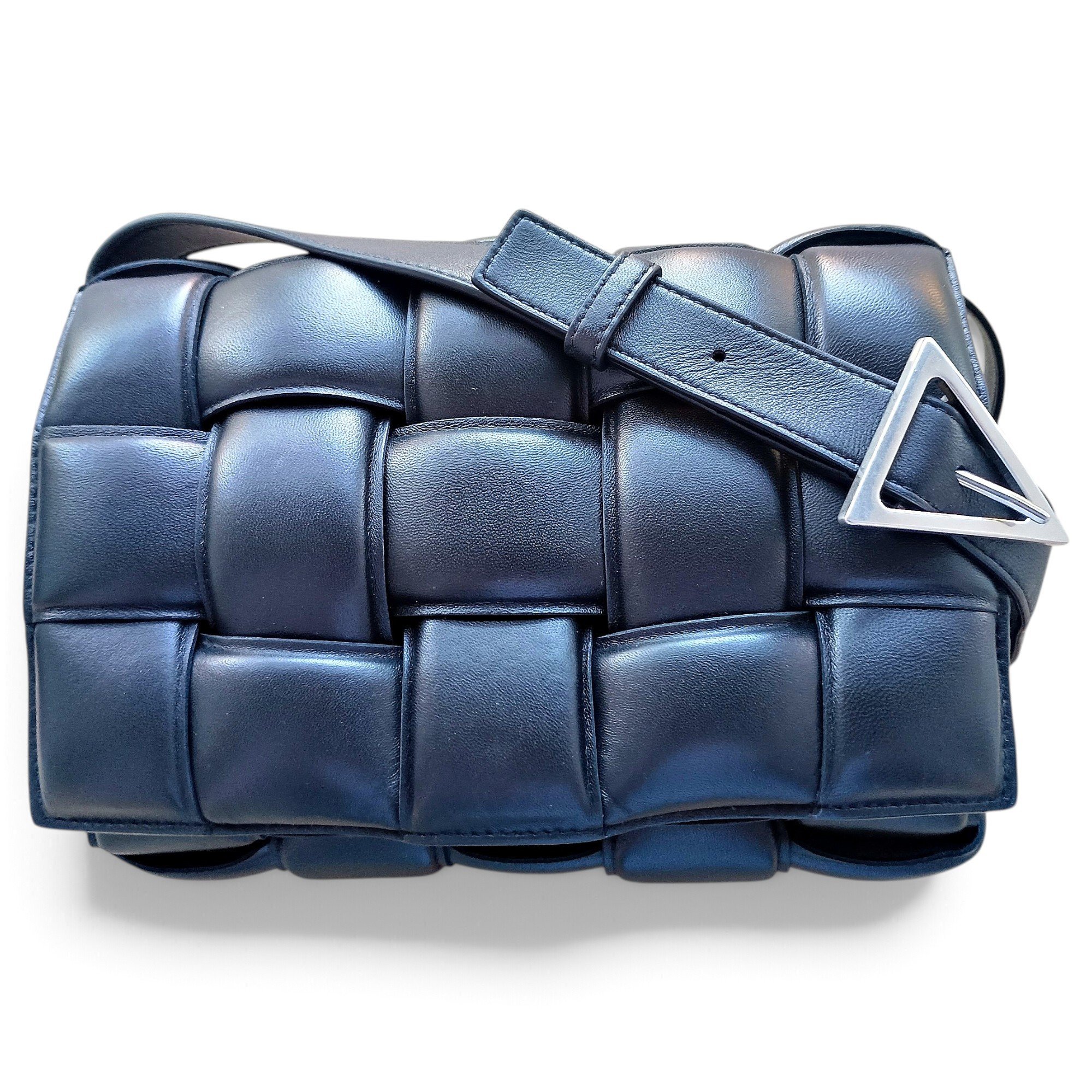 Cassette Padded leather crossbody bag