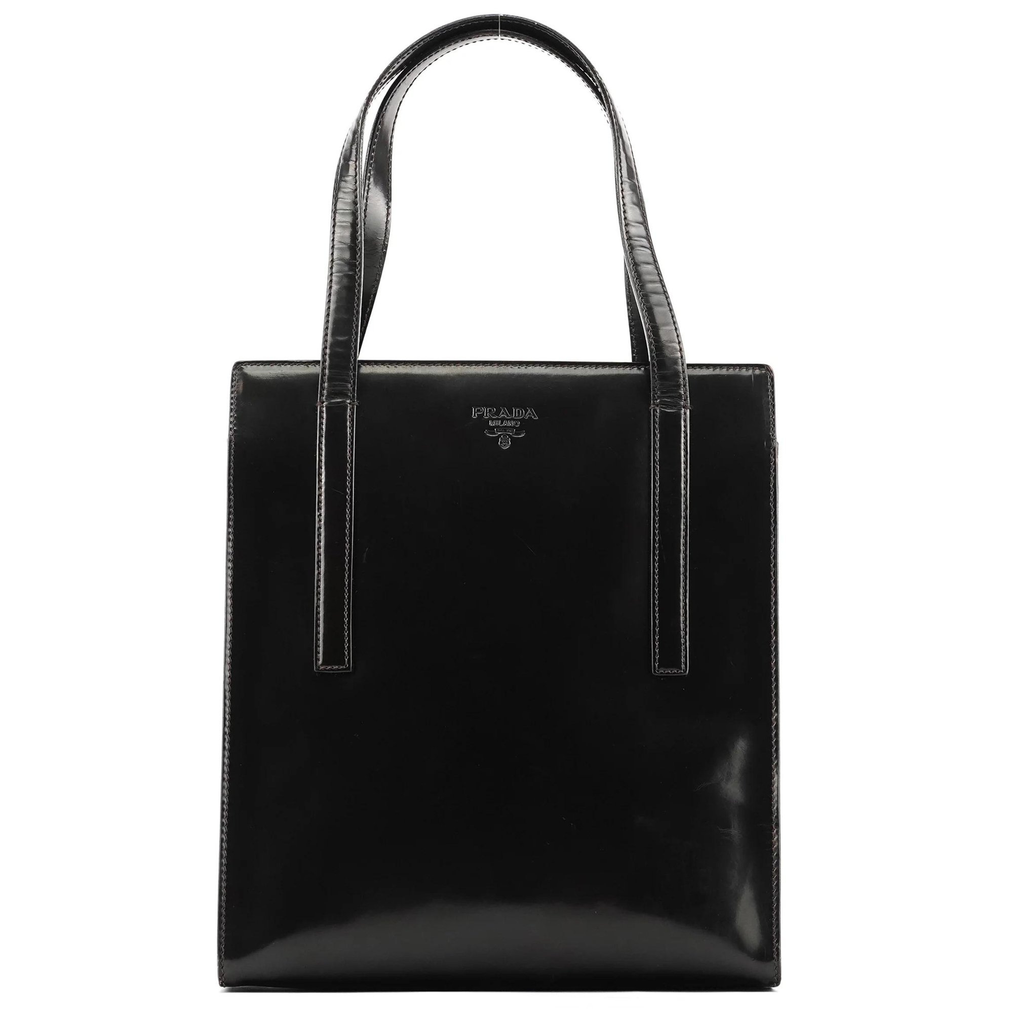 Re-Edition 1995 patent leather bag