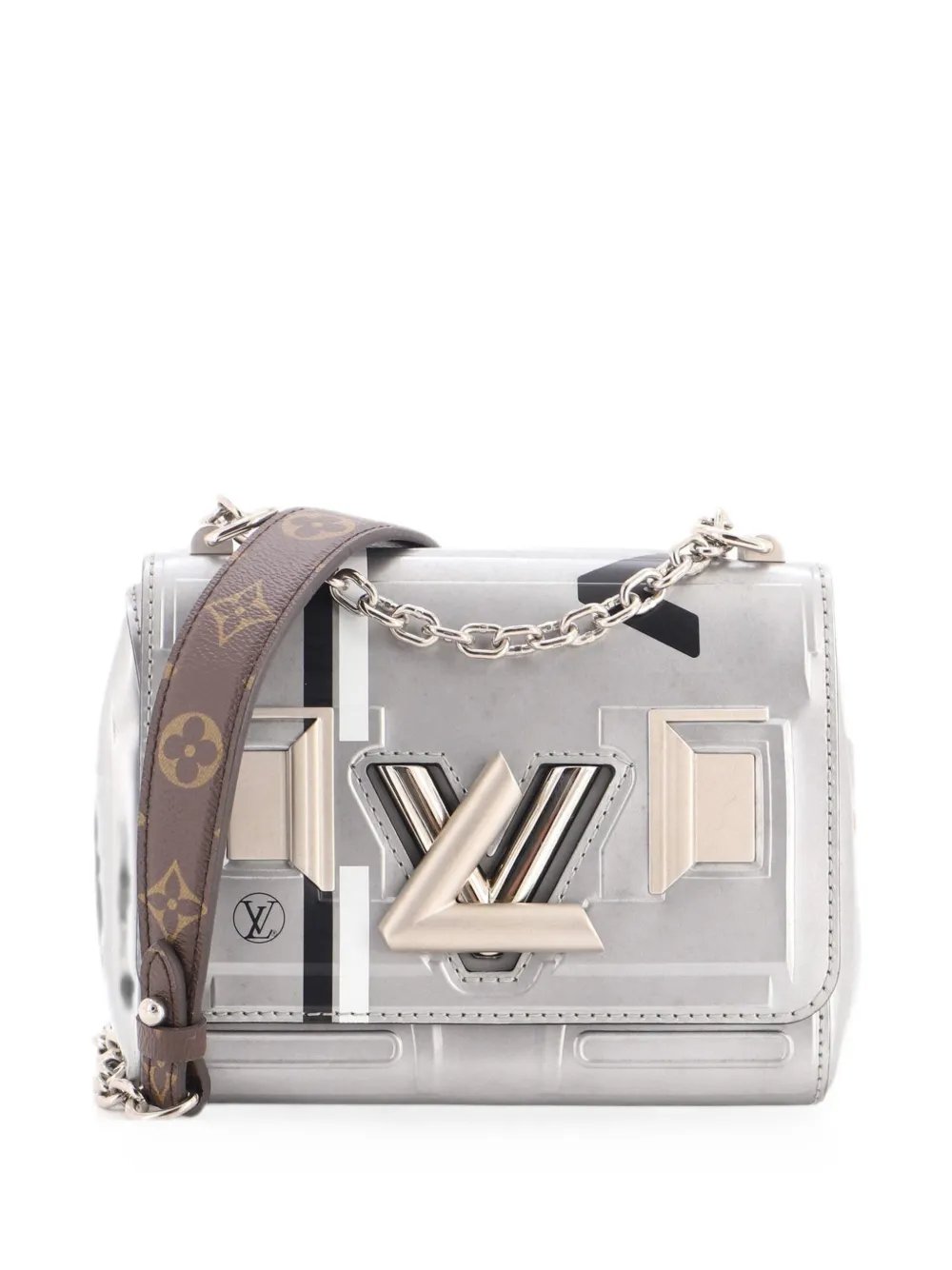 Twist Handbag Limited Edition Embossed Epi Space Leather PM shoulder bag
