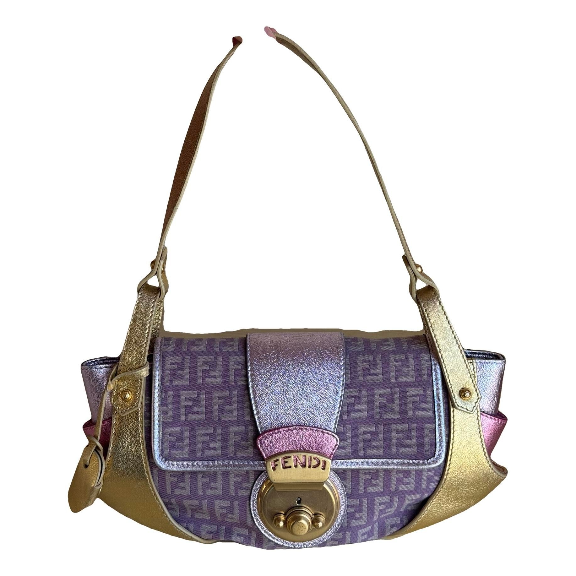 Fendi Baguette leather handbag