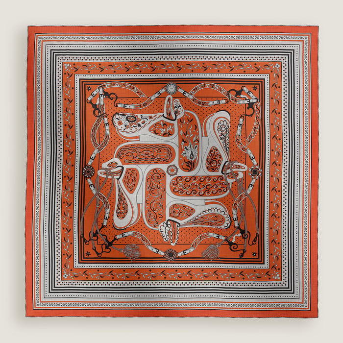 Festival Des Amazones Bandana Shawl 140