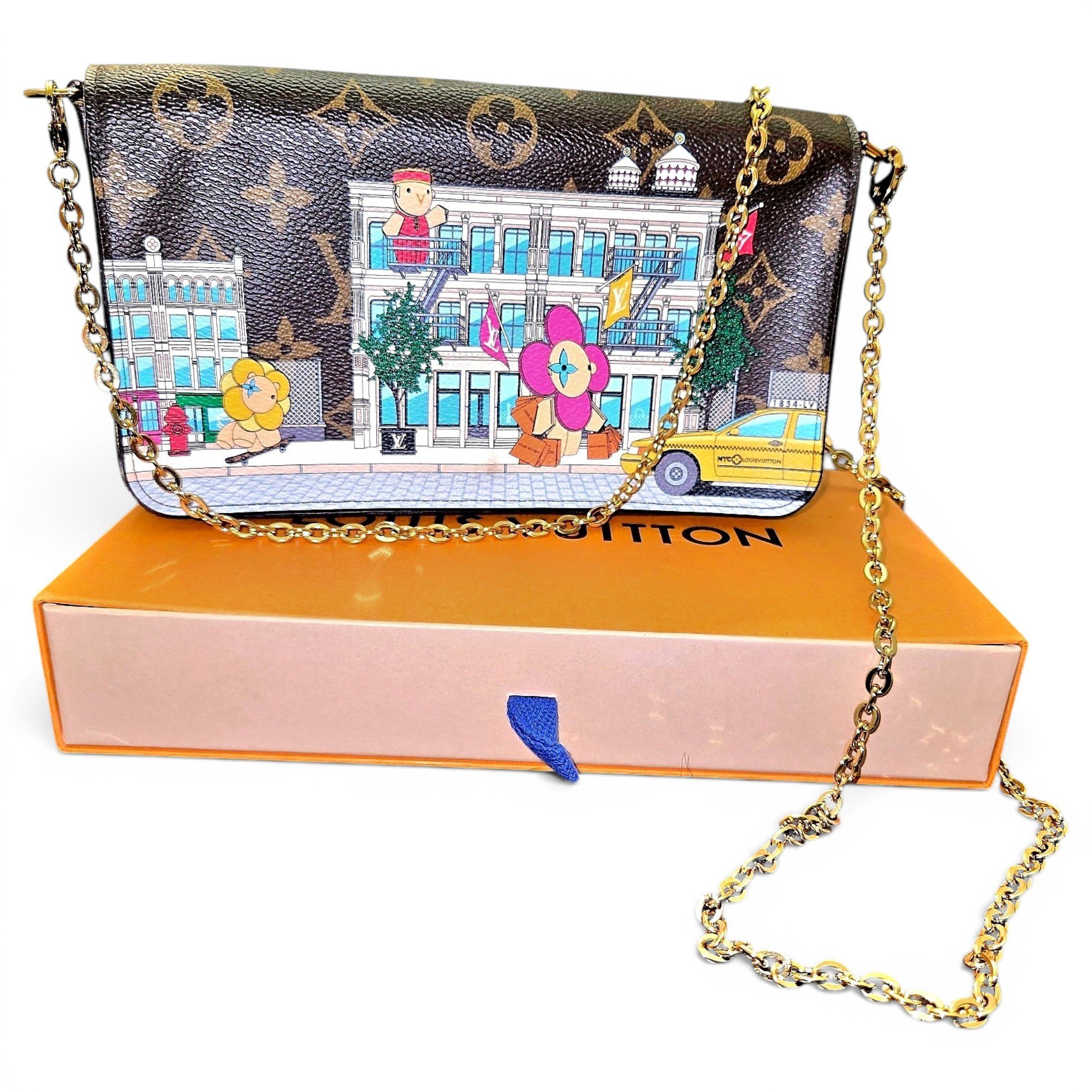 Félicie leather handbag