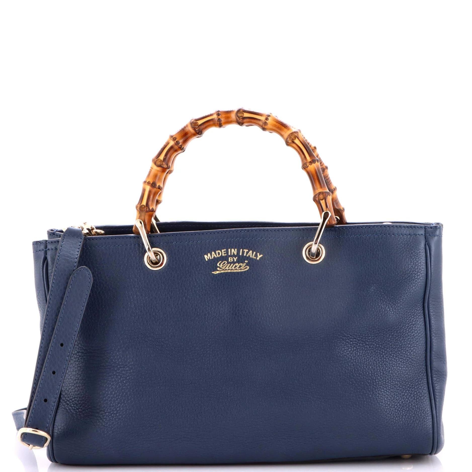 Leather tote