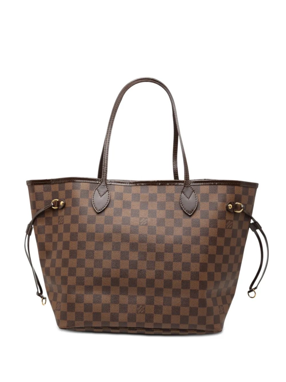 2008 Damier Ebene Neverfull MM tote bag