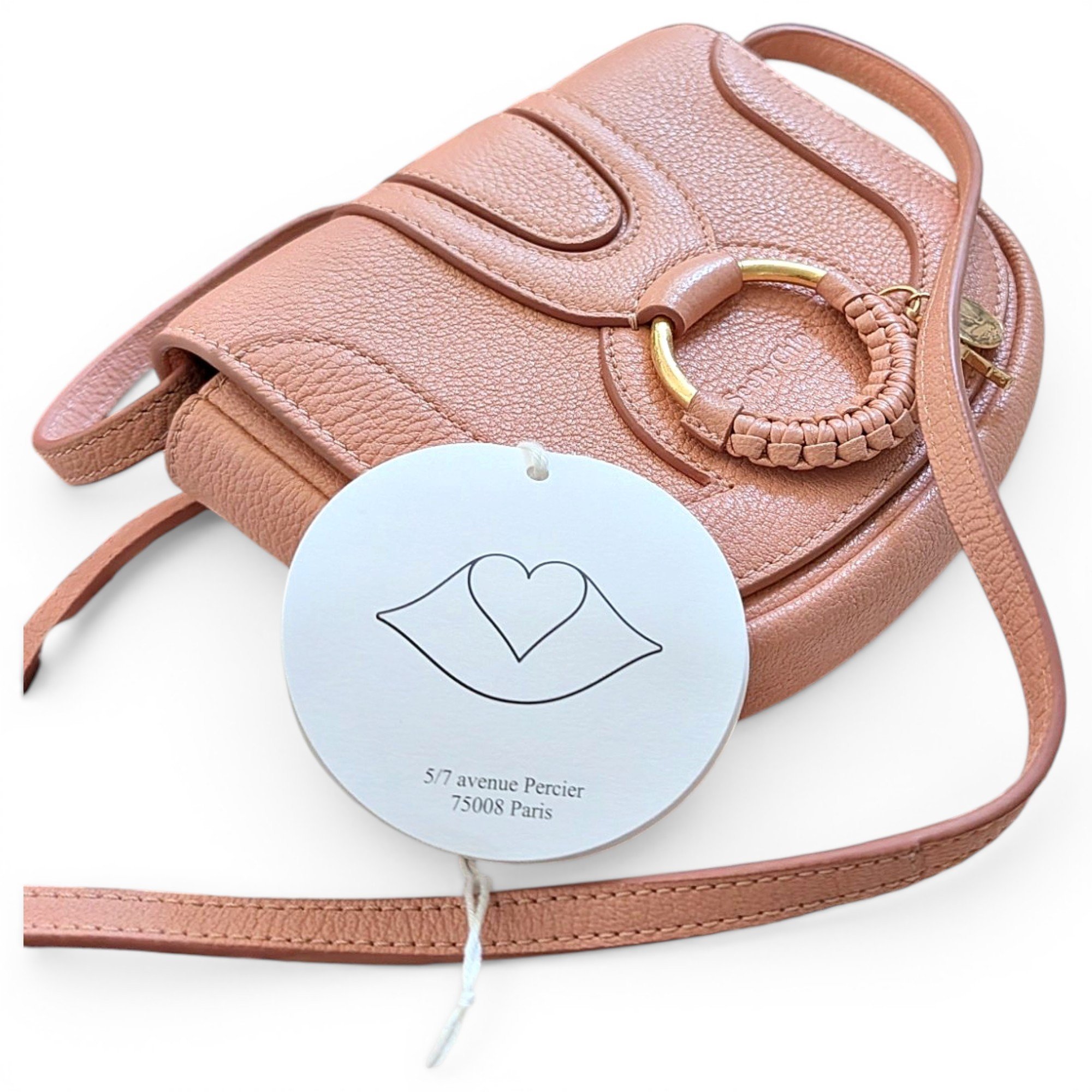 Leather crossbody bag