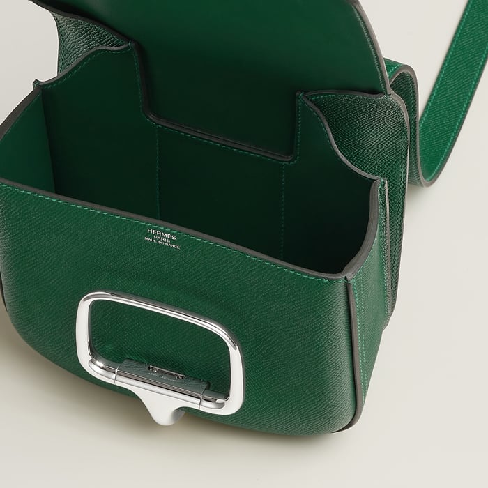 Vert Moyen Hermès Della Cavalleria Mini Bag II