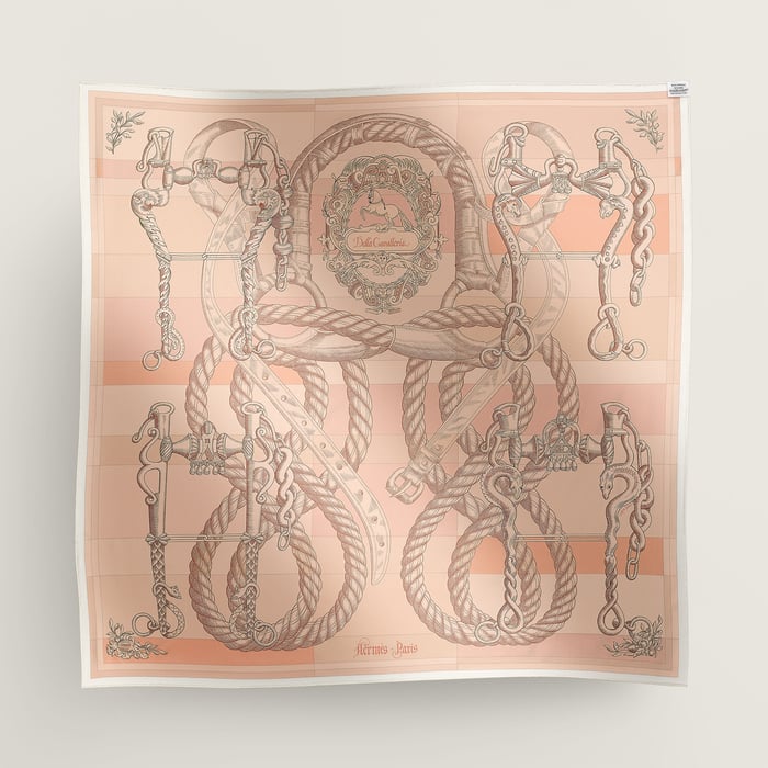 Della Cavalleria Double Face Scarf 90