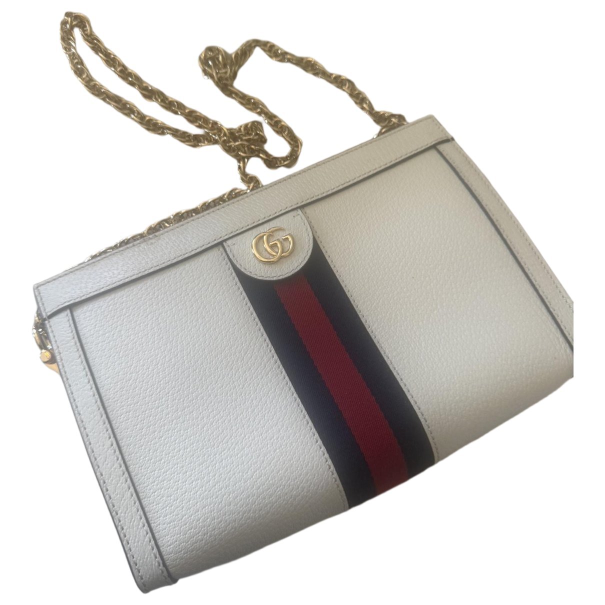 Ophidia Chain leather handbag