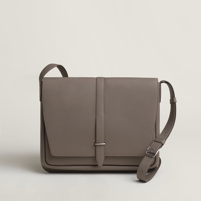 Gris Étain Steve Light Messenger Bag
