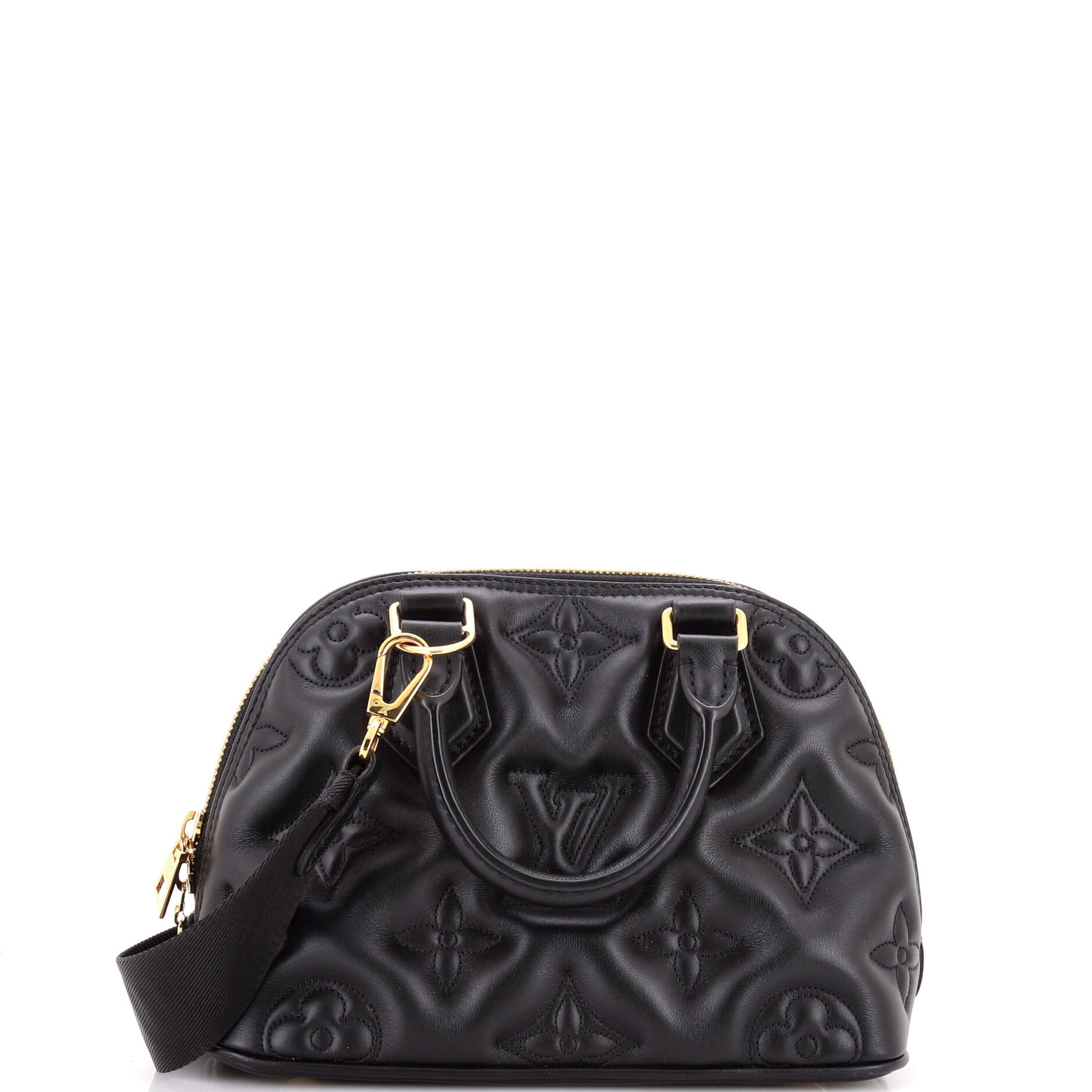 Louis Vuitton Alma Handbag Bubblegram Leather BB