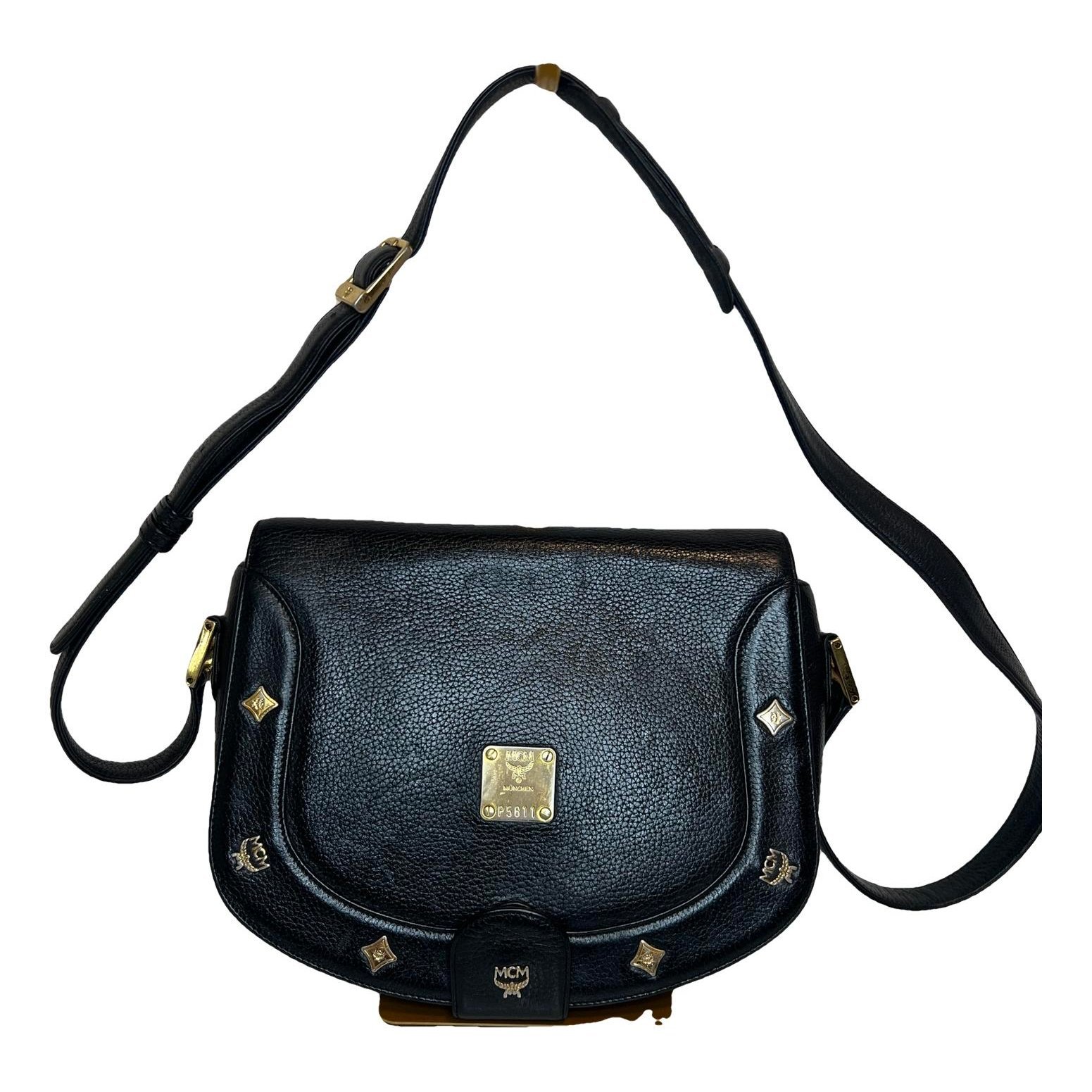 Leather crossbody bag