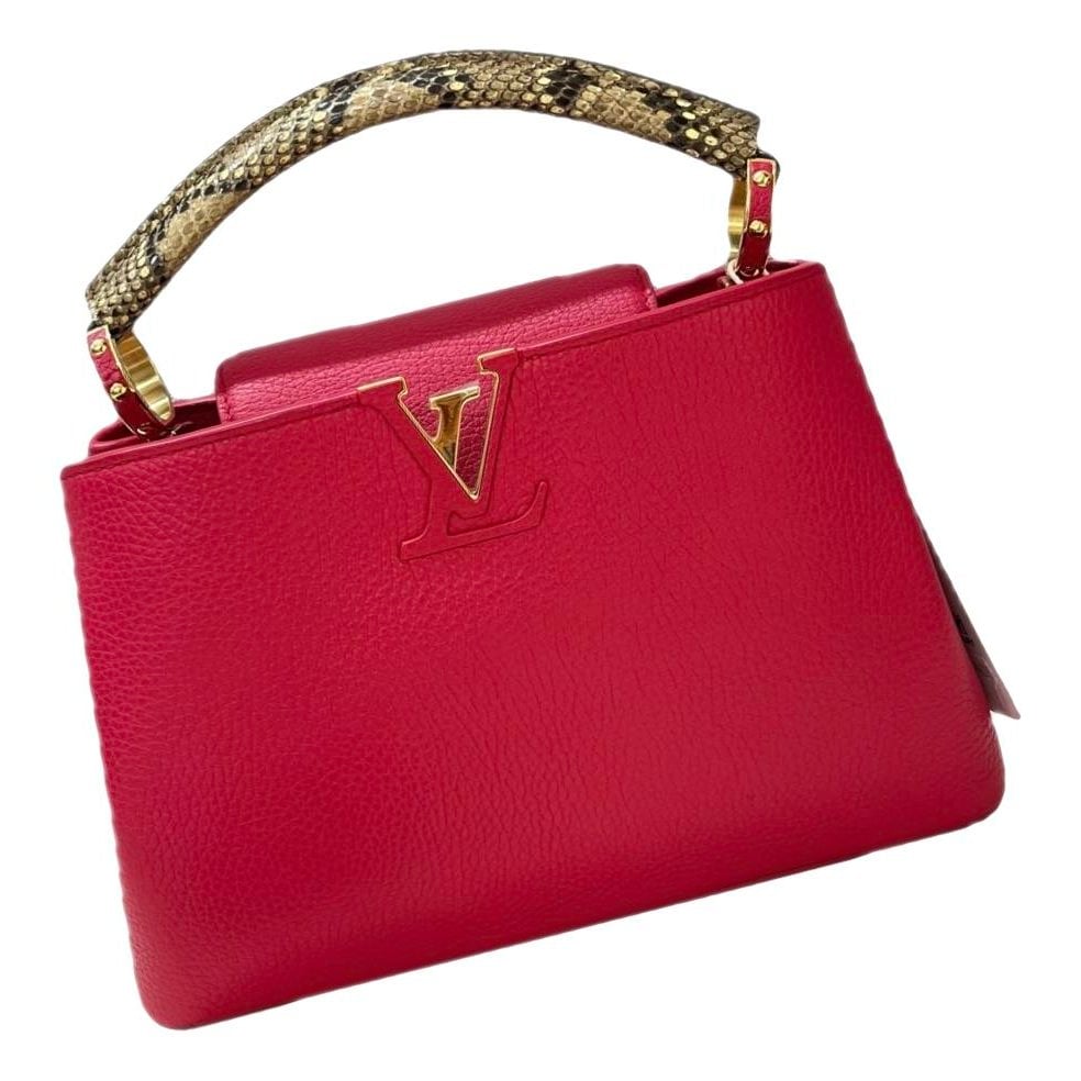 Capucines leather handbag