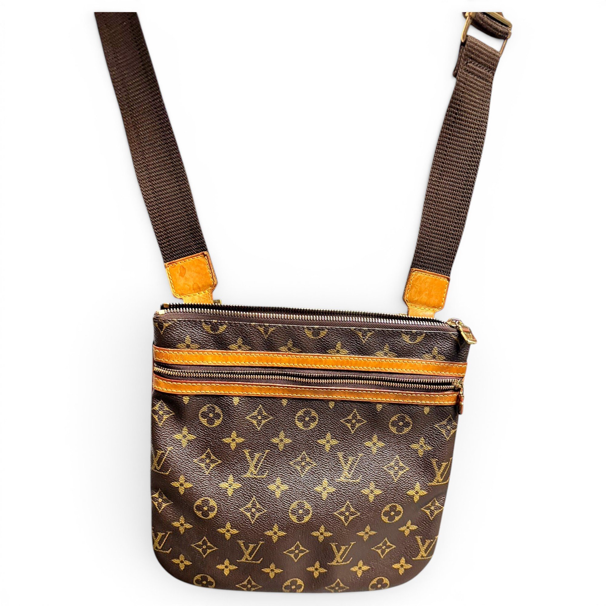Bosphore leather crossbody bag