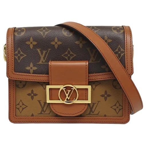 Dauphine leather mini bag