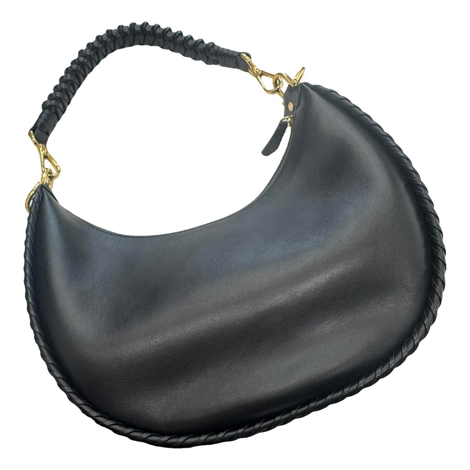 Fendigraphy leather handbag