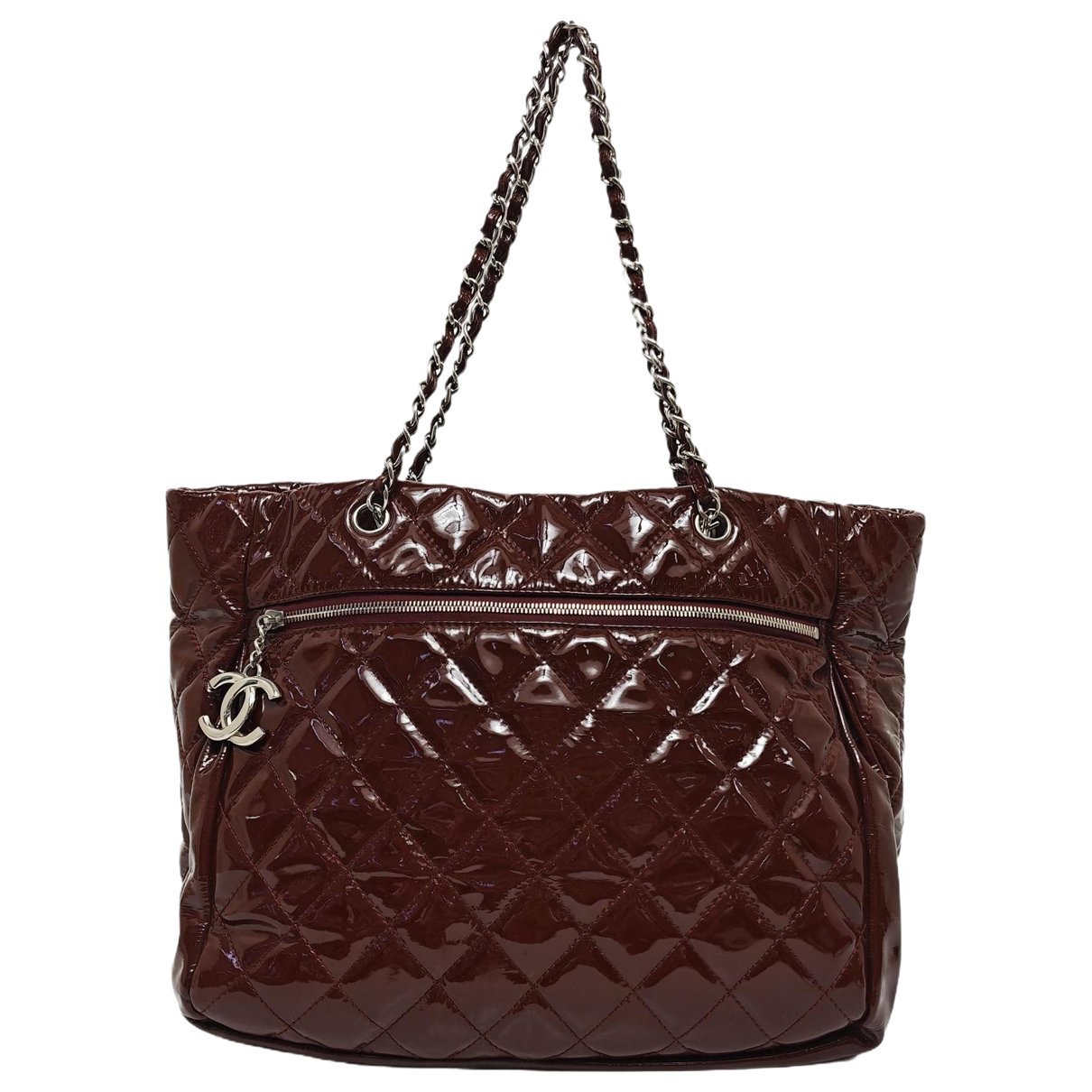 Leather tote