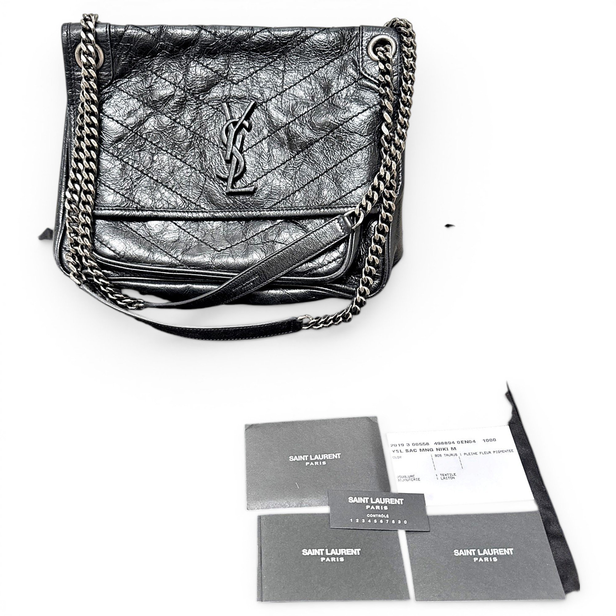 Niki leather handbag